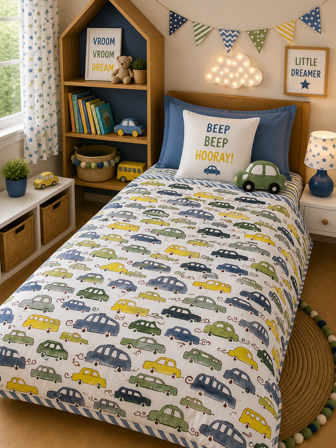 Handblock Reversible Baby Dohar