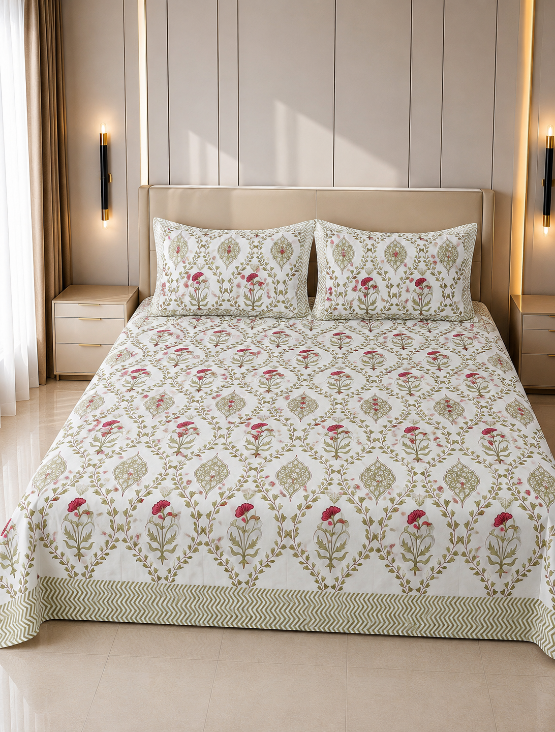 King/Queen Size Premium Bedsheet