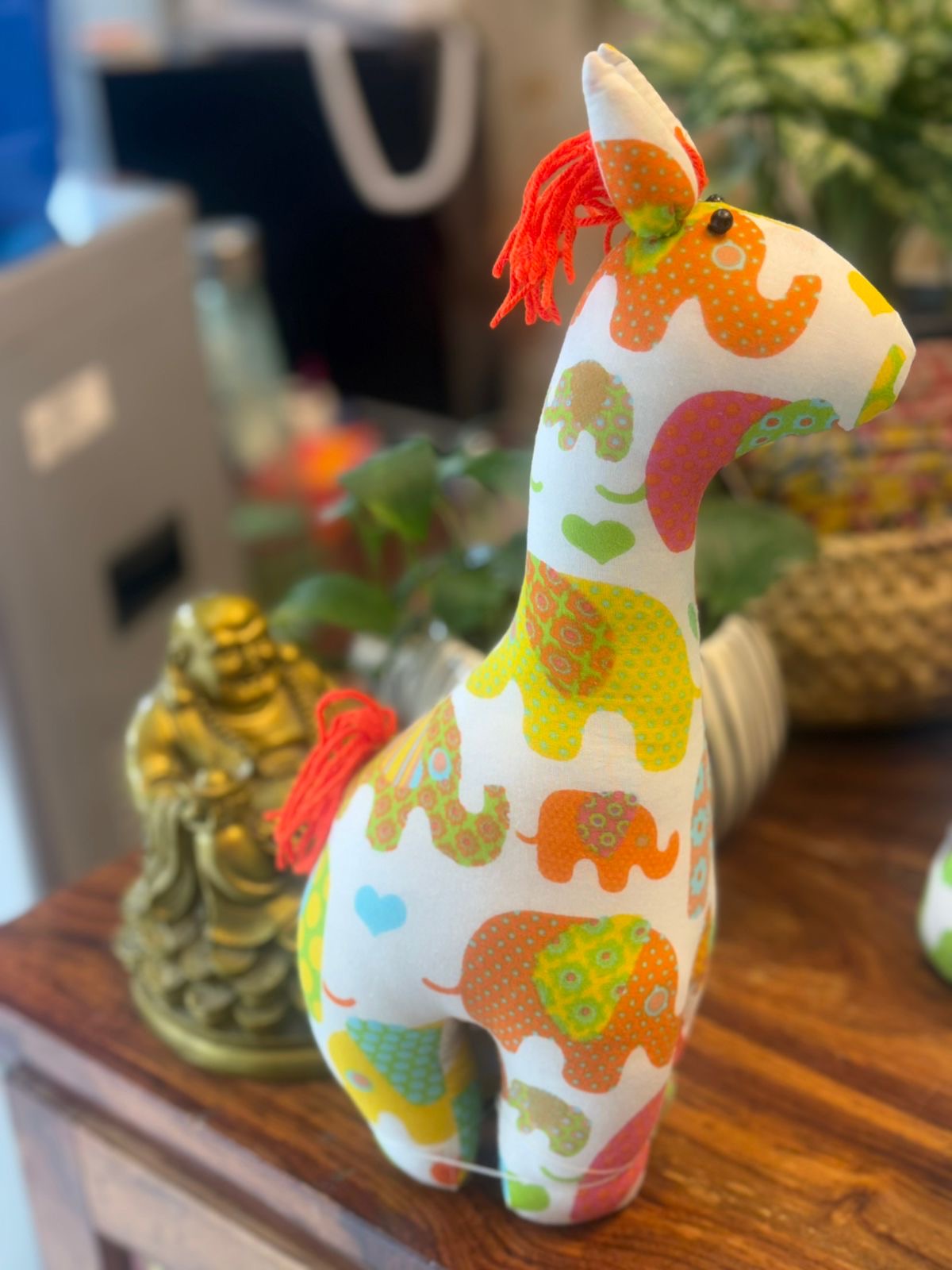 Giraffe - Pure Cotton Handmade Soft Toys 2 Piece