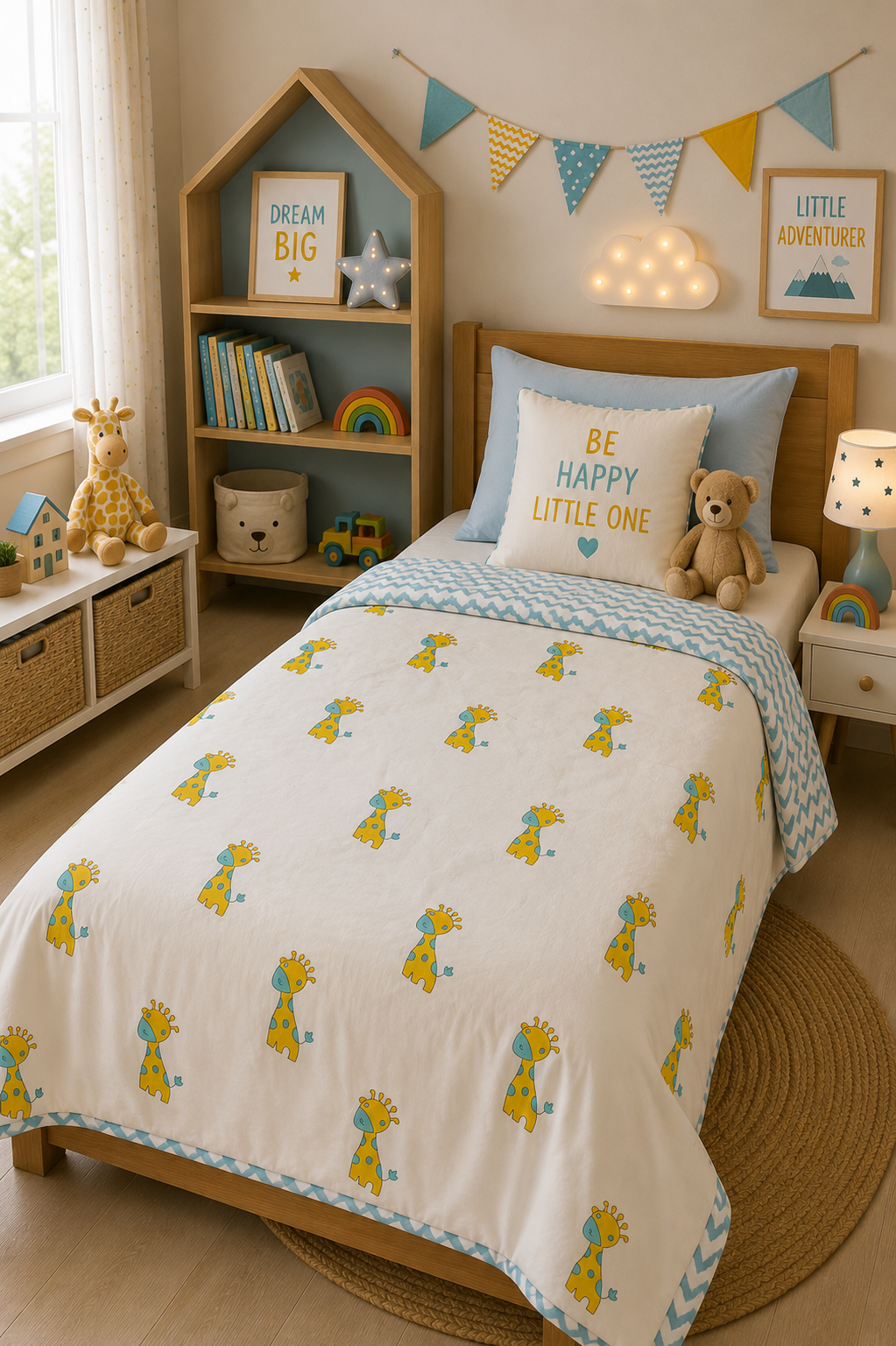 Handblock Reversible Baby Dohar