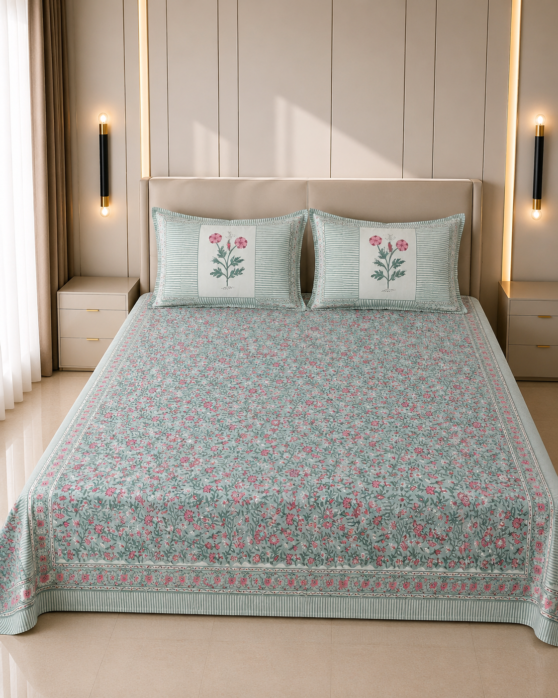 King/Queen Size Premium Bedsheet