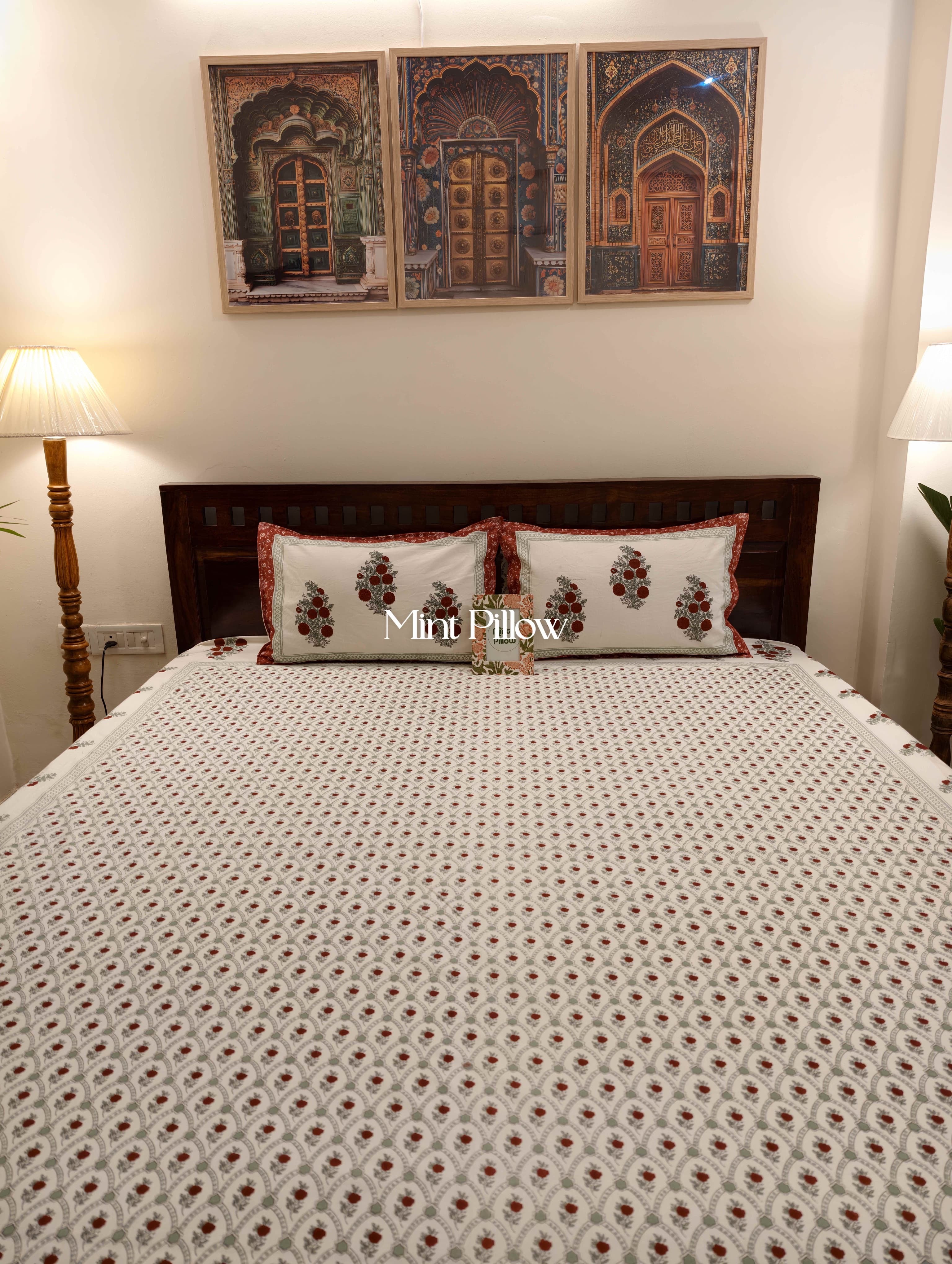 King/Queen Size Regular Bedsheet