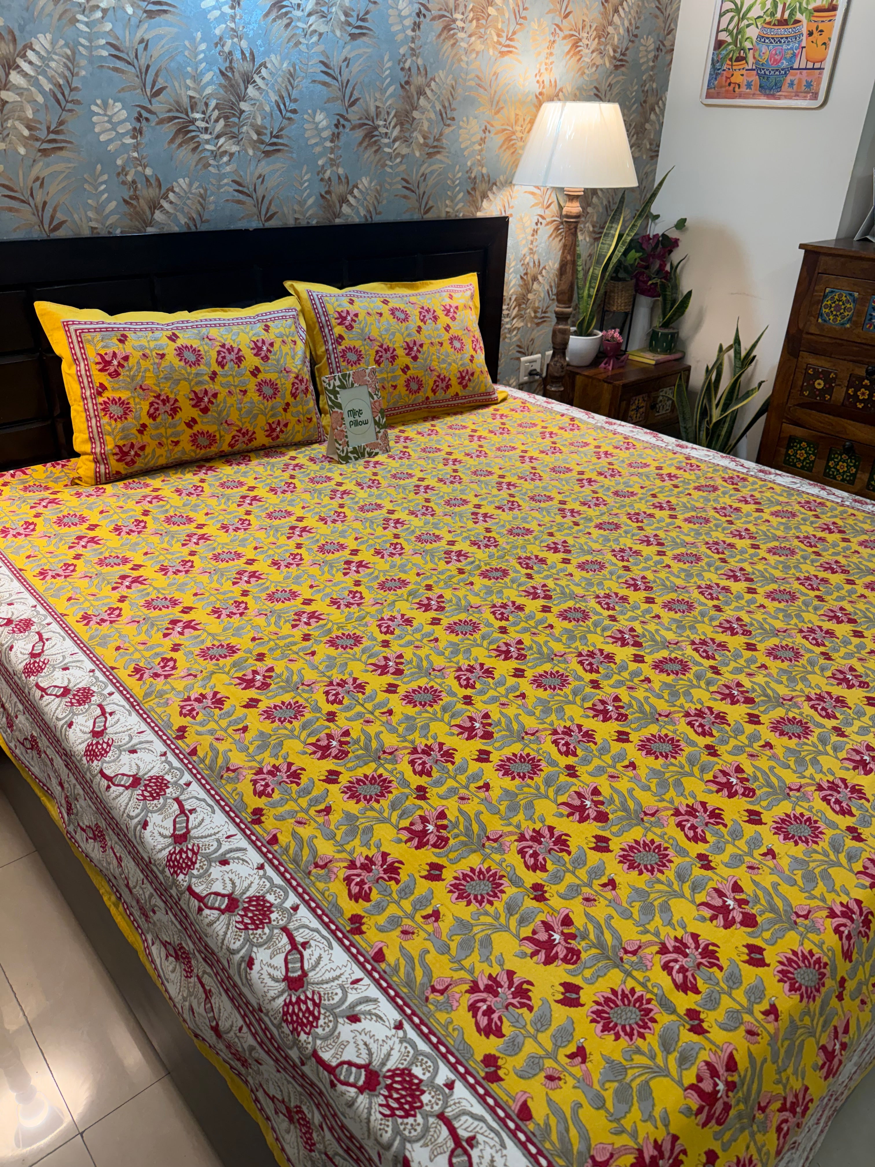 King/Queen Size Regular Bedsheet
