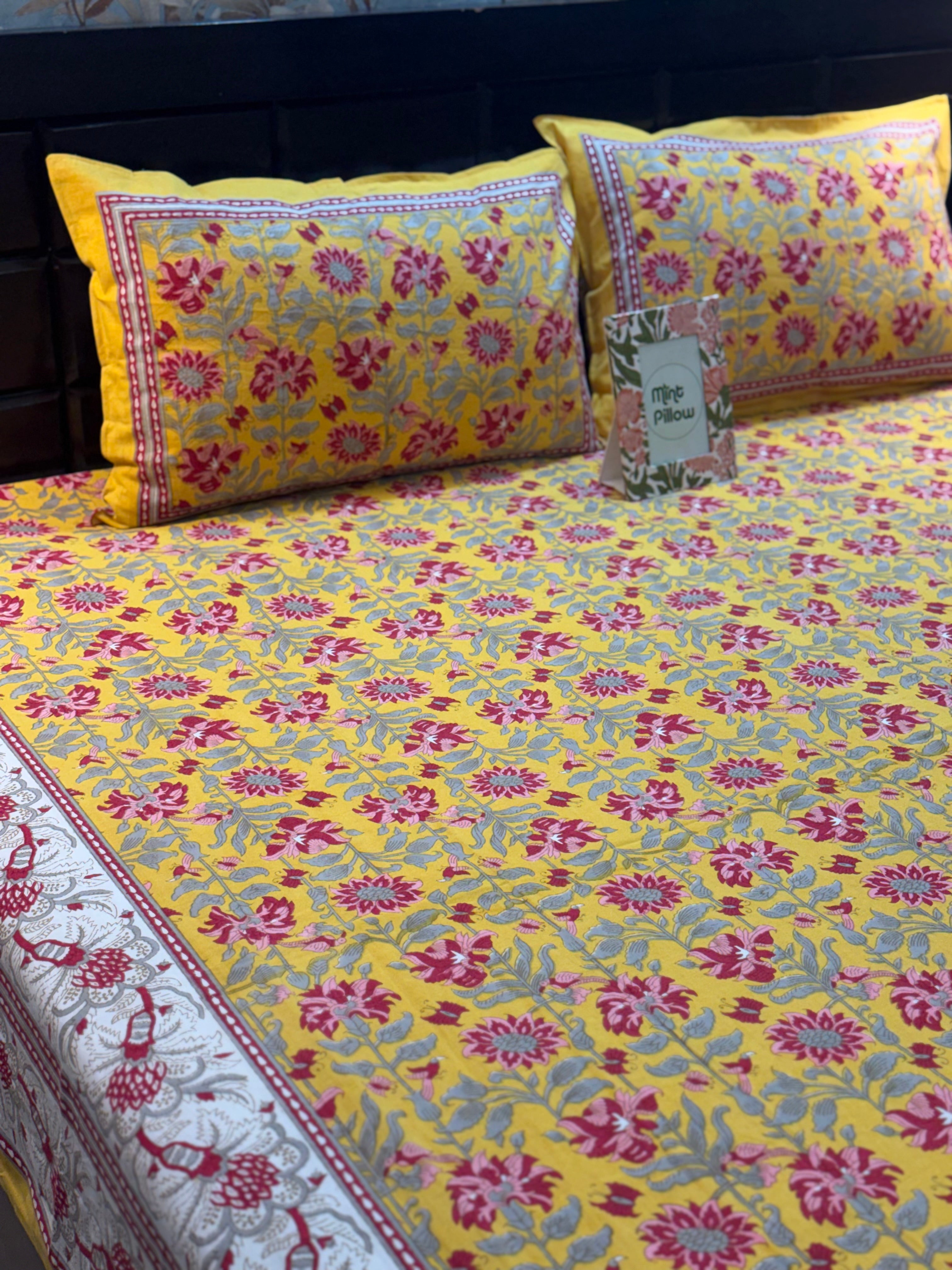 King/Queen Size Regular Bedsheet