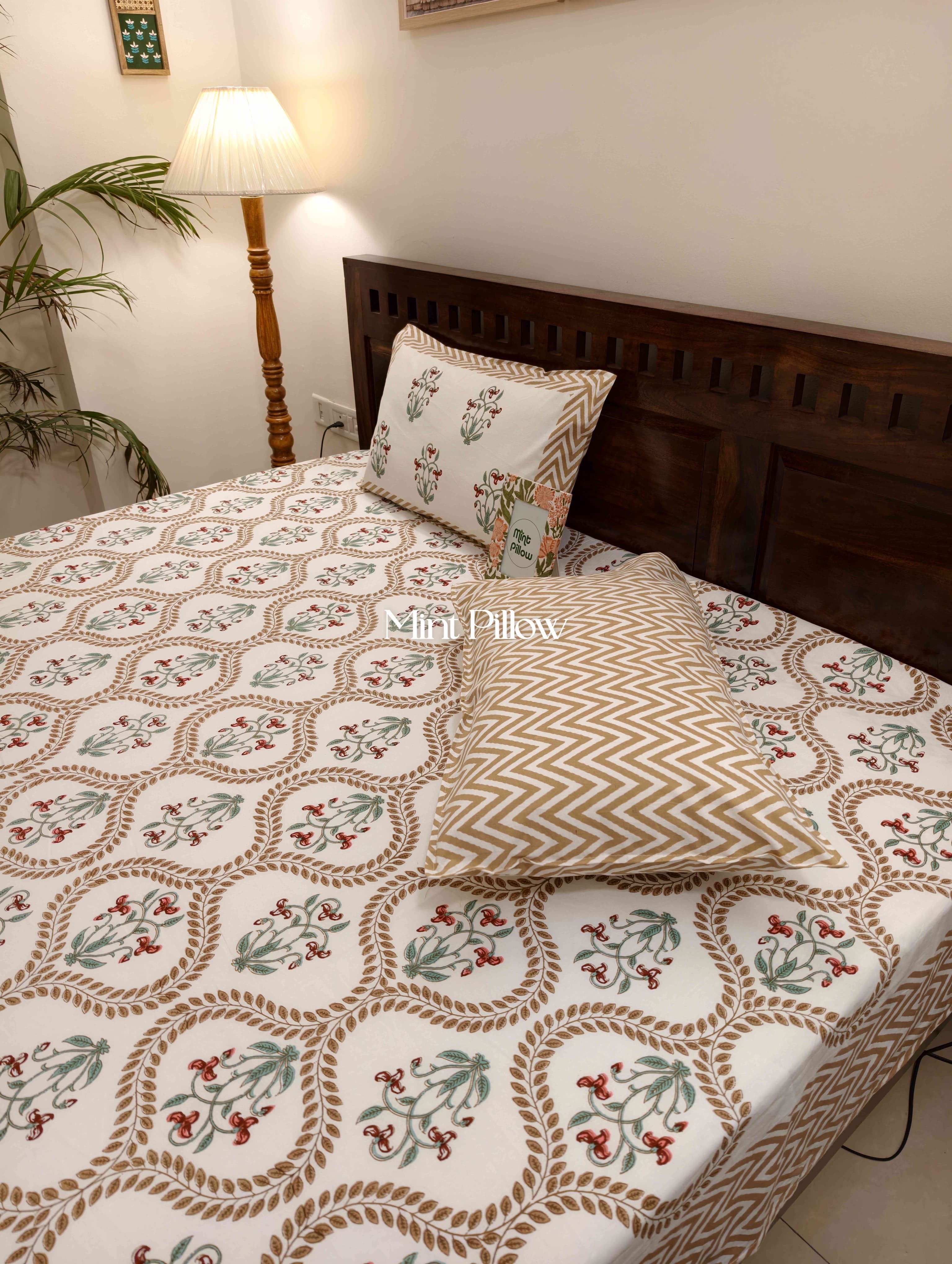 King/Queen Size Regular Bedsheet