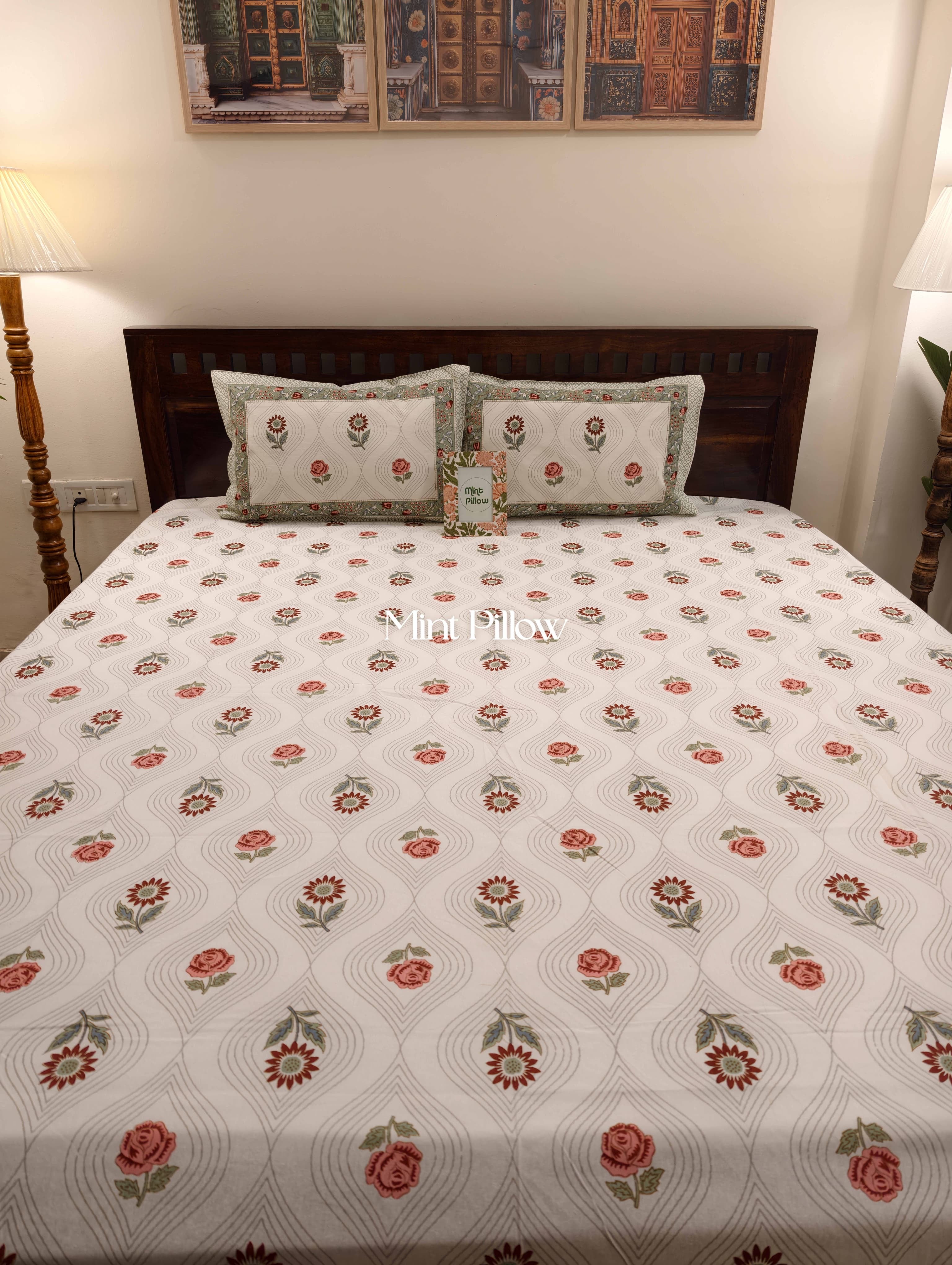 King/Queen Size Regular Bedsheet