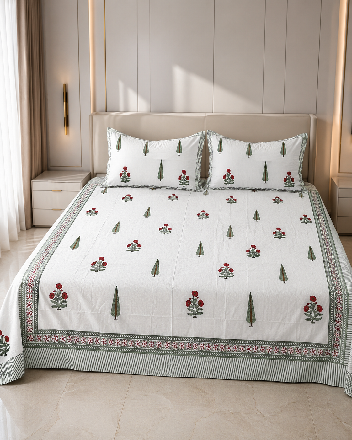 King/Queen Size Premium Bedsheet