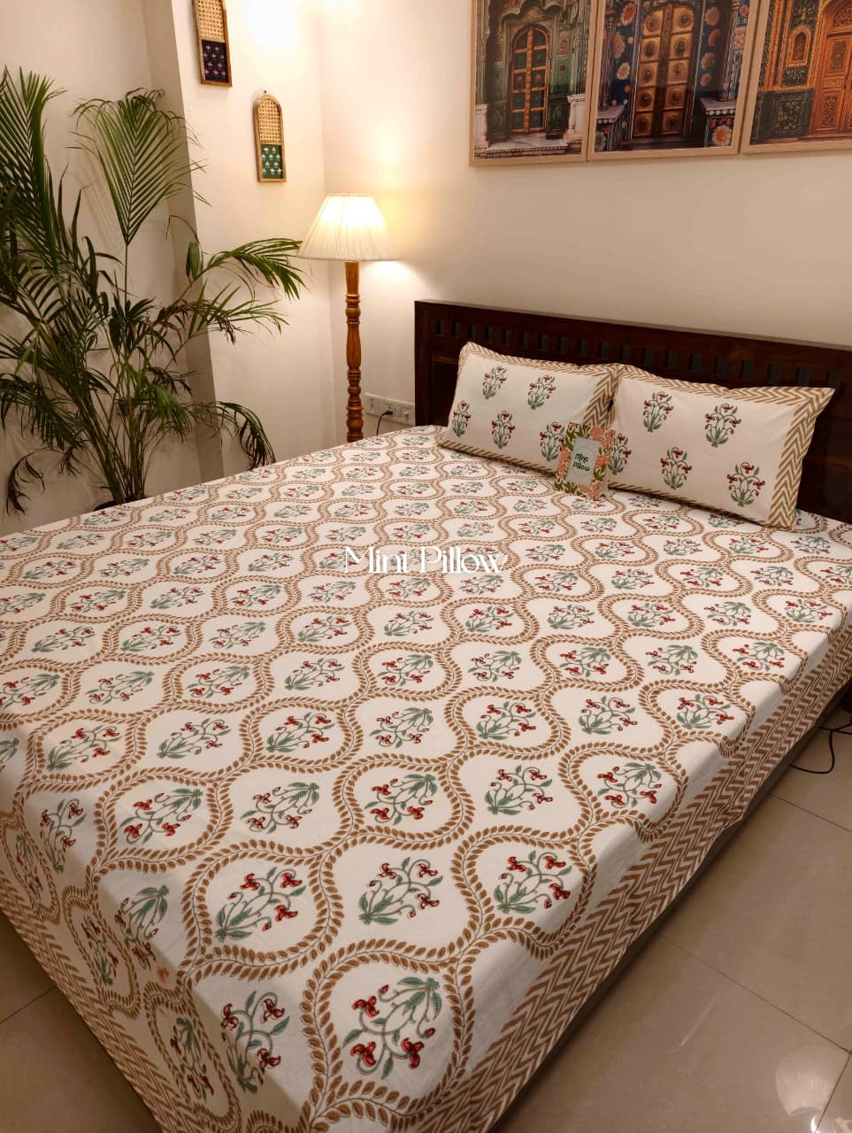 King/Queen Size Regular Bedsheet
