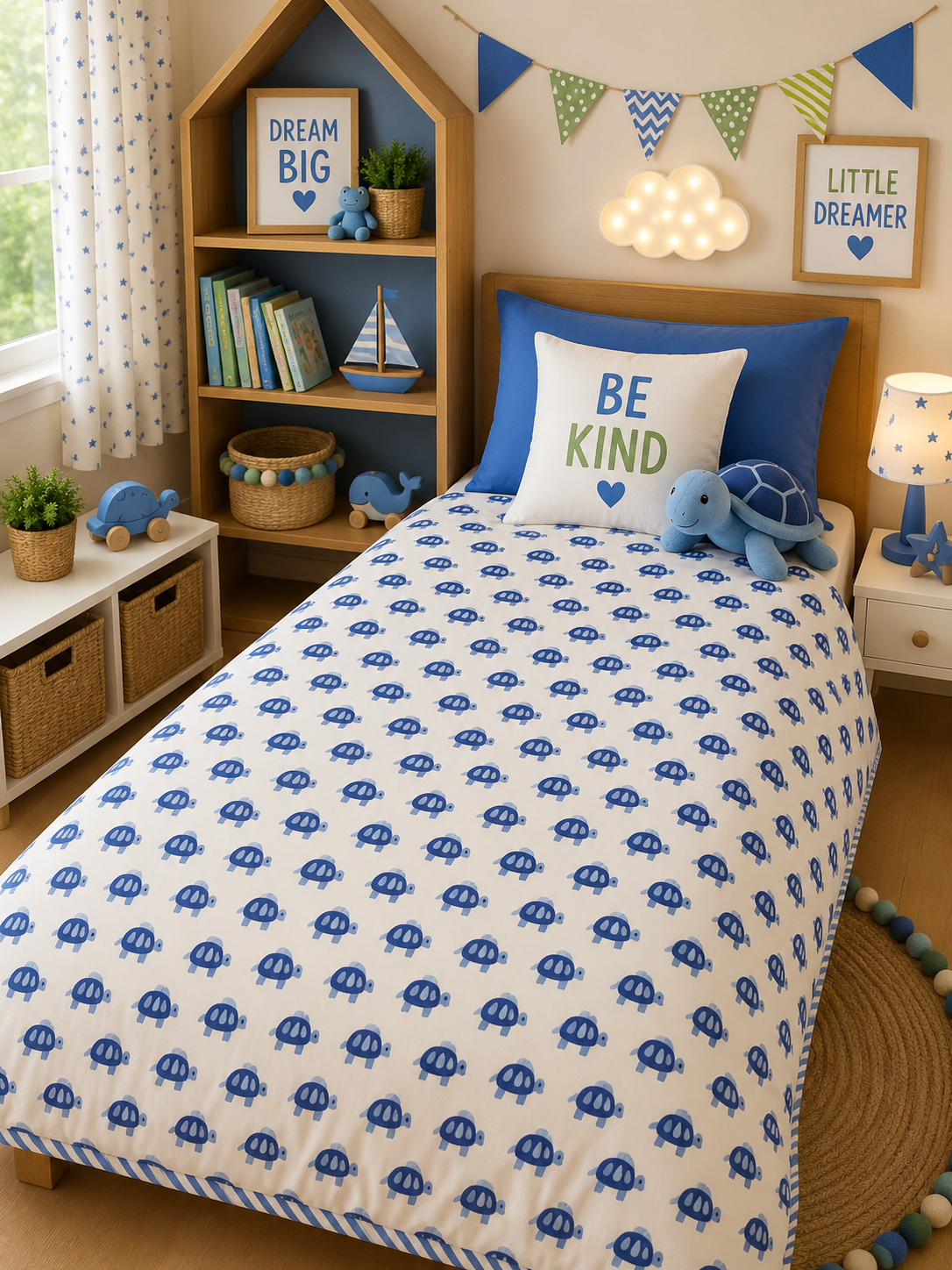 Handblock Reversible Baby Dohar
