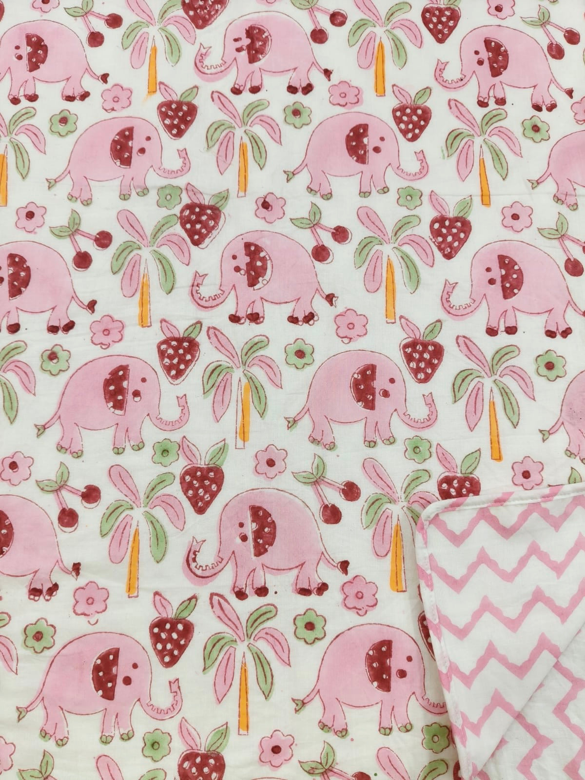Handblock Reversible Baby Dohar