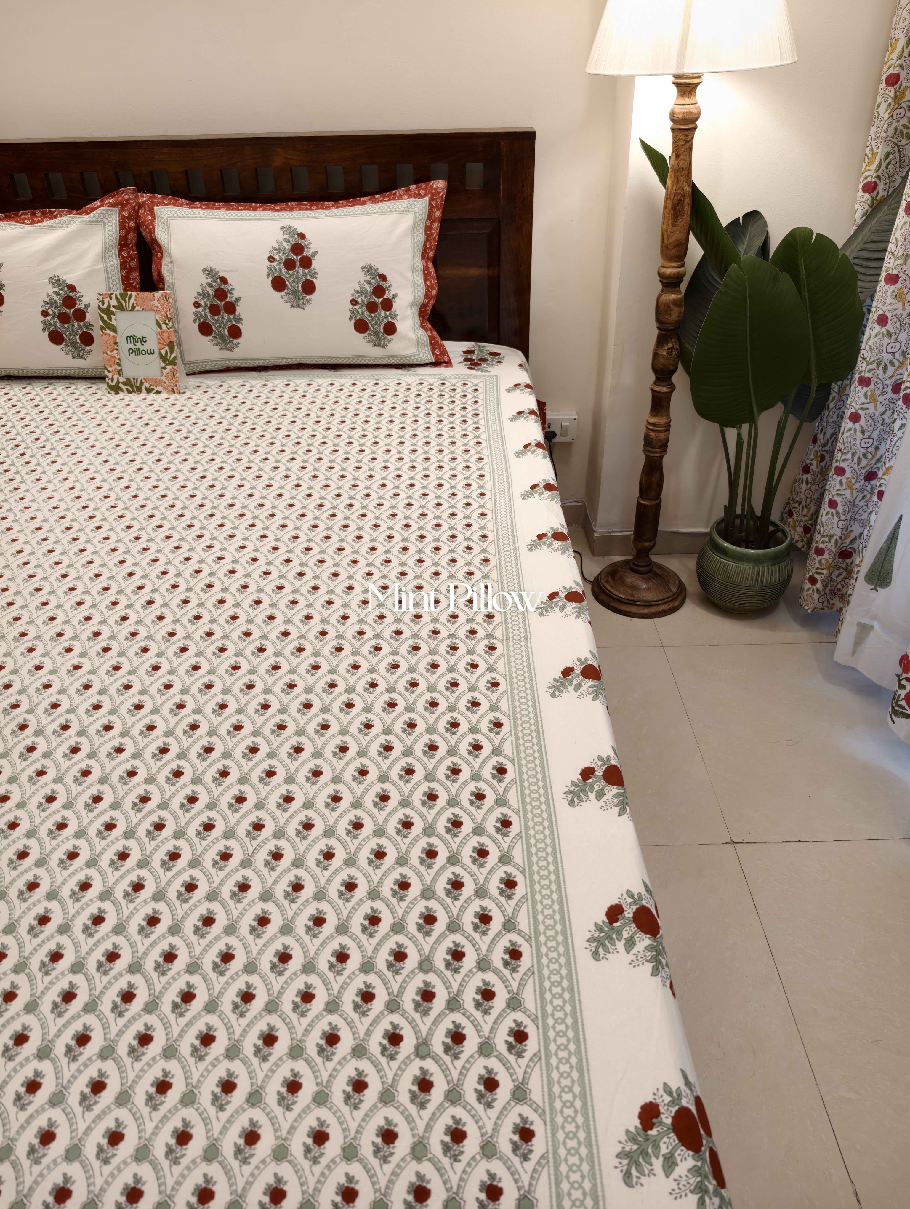 King/Queen Size Regular Bedsheet