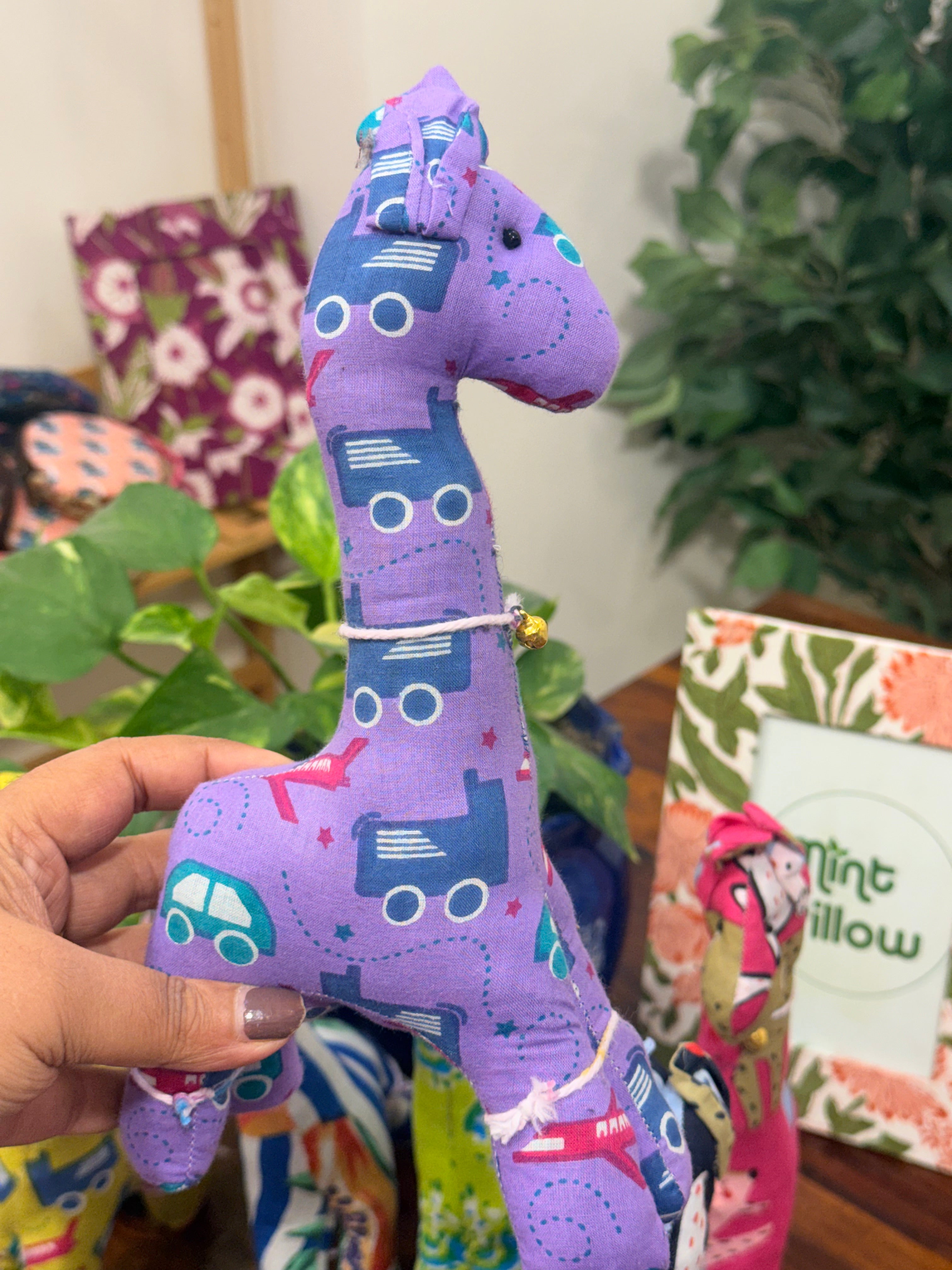 Giraffe - Pure Cotton Handmade Soft Toys 2 Piece