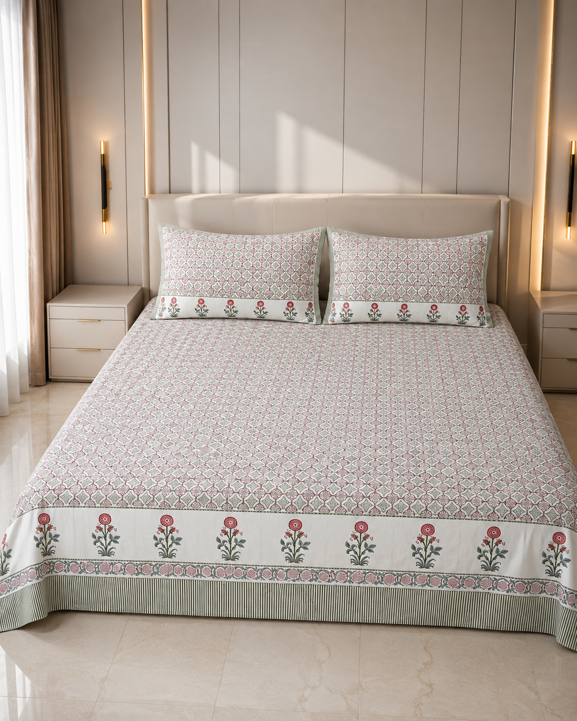 King/Queen Size Premium Bedsheet