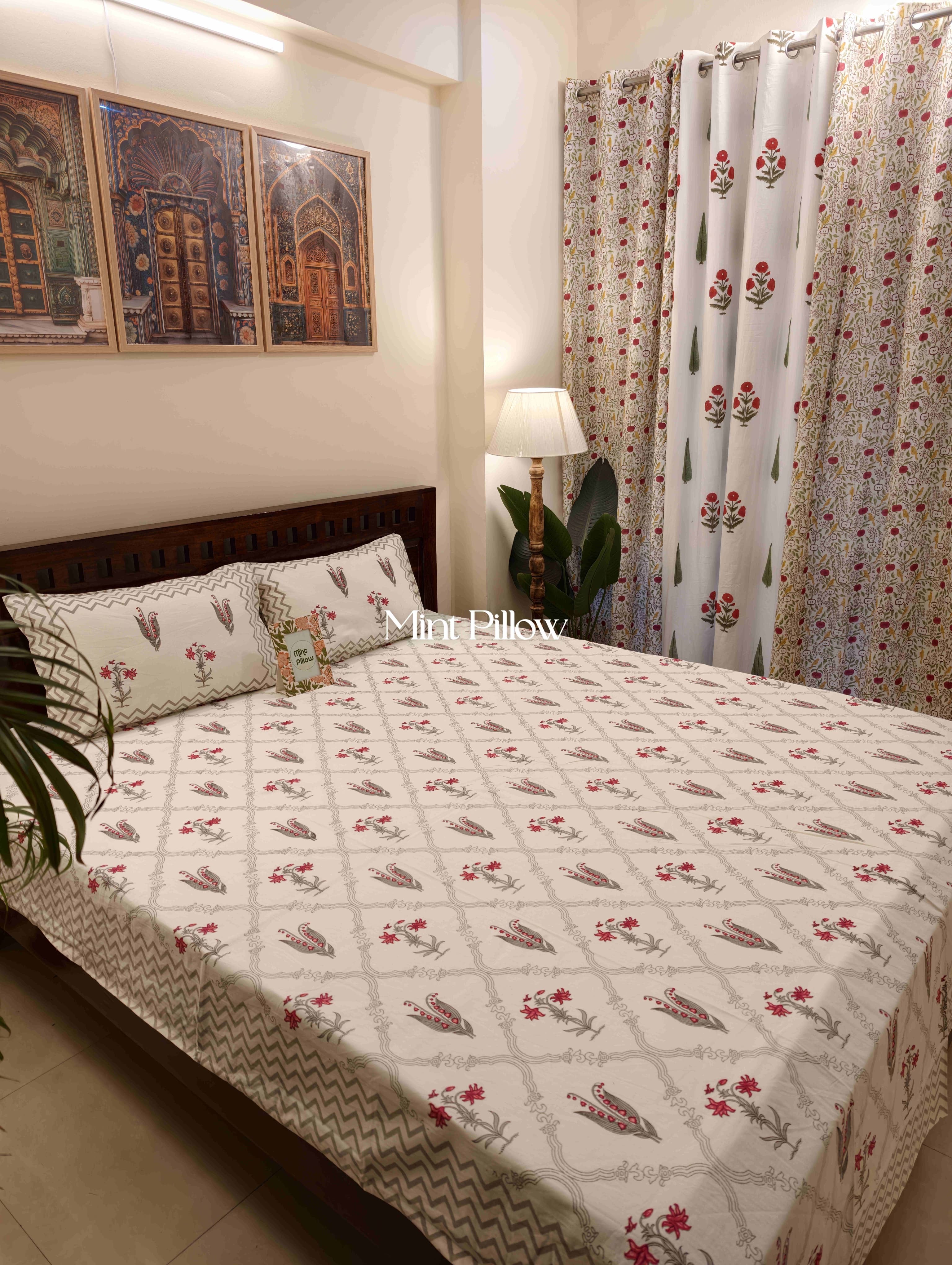 King/Queen Size Regular Bedsheet