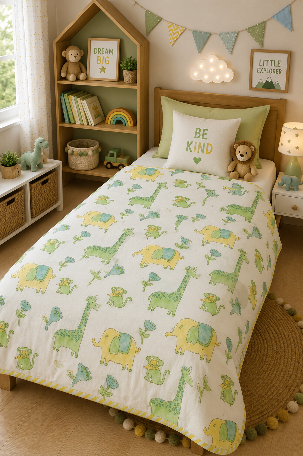 Handblock Reversible Baby Dohar