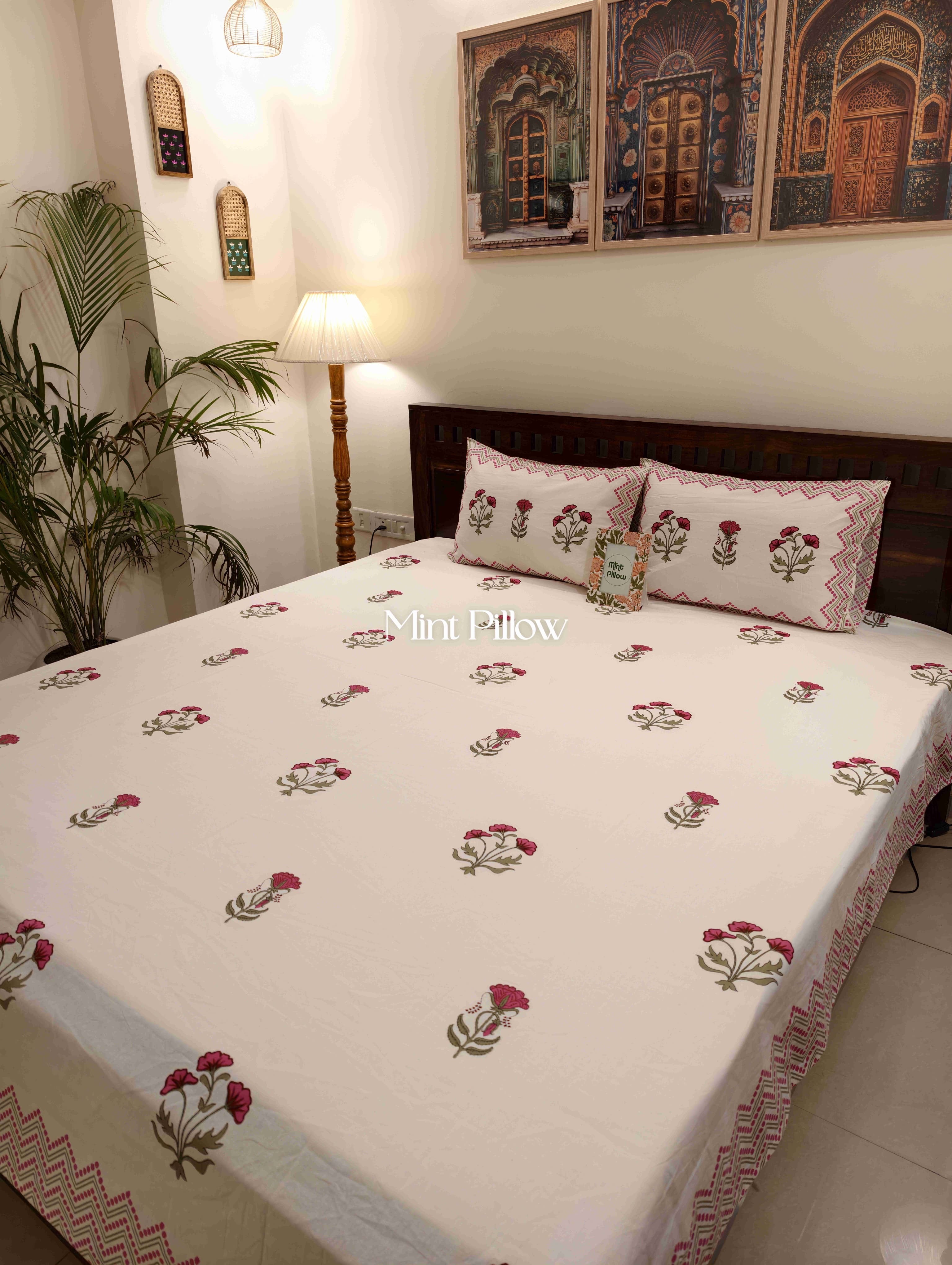King/Queen Size Regular Bedsheet