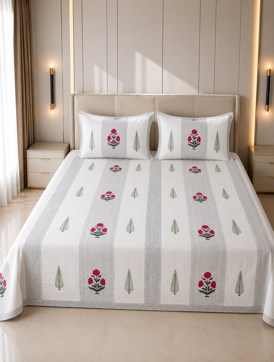 King/Queen Size Premium Bedsheet