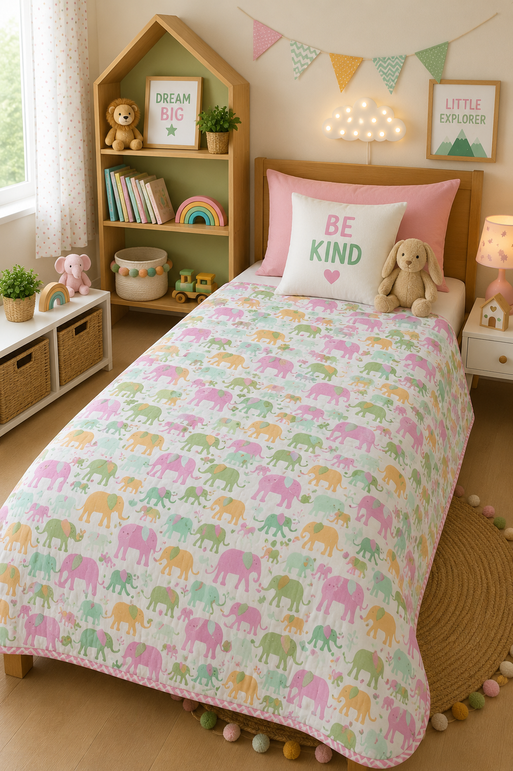 Handblock Reversible Baby Dohar