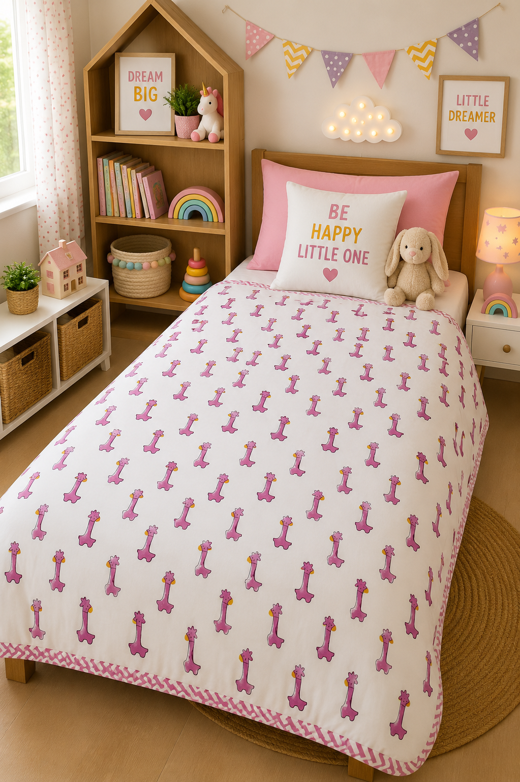 Handblock Reversible Baby Dohar