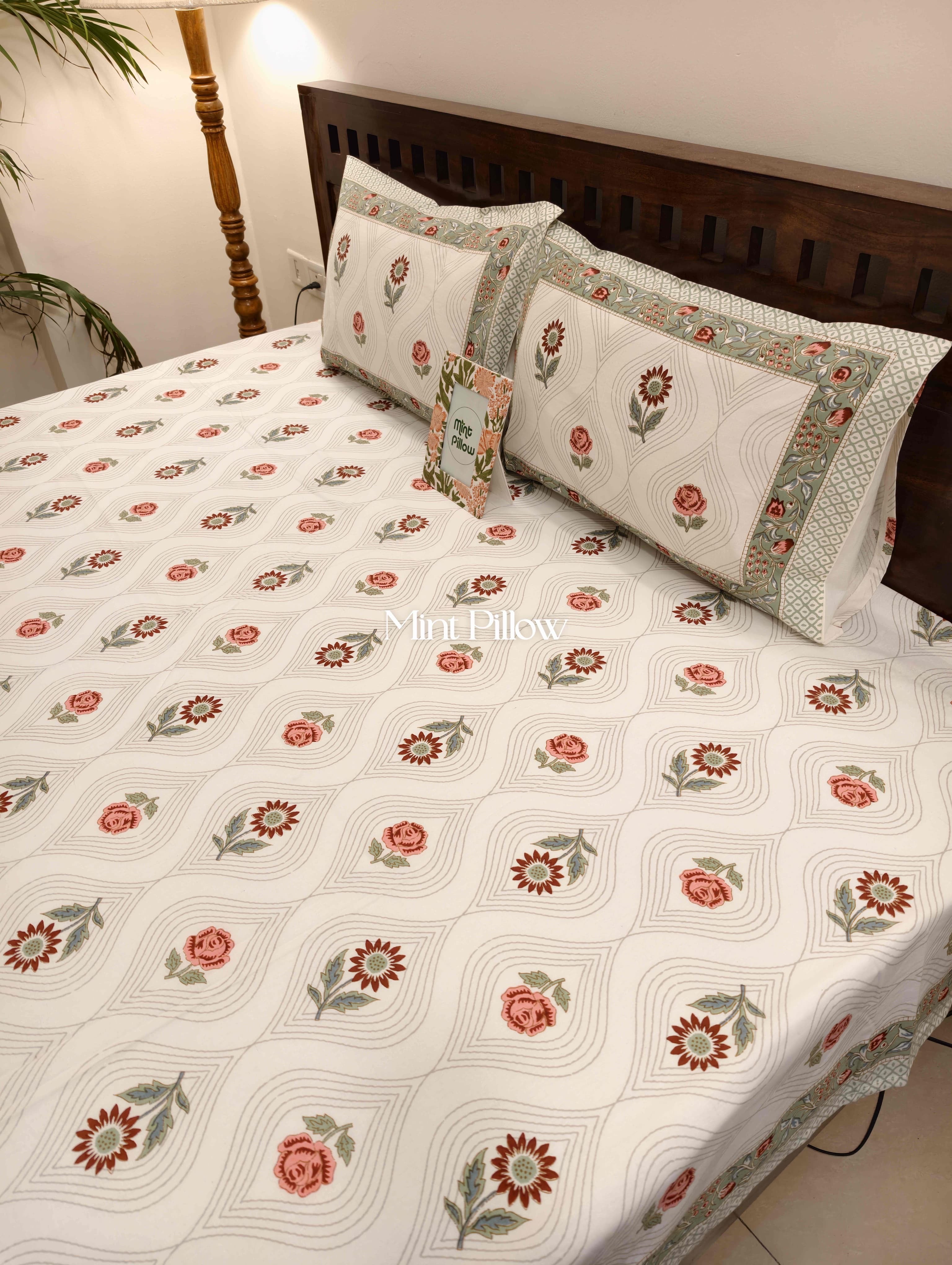 King/Queen Size Regular Bedsheet