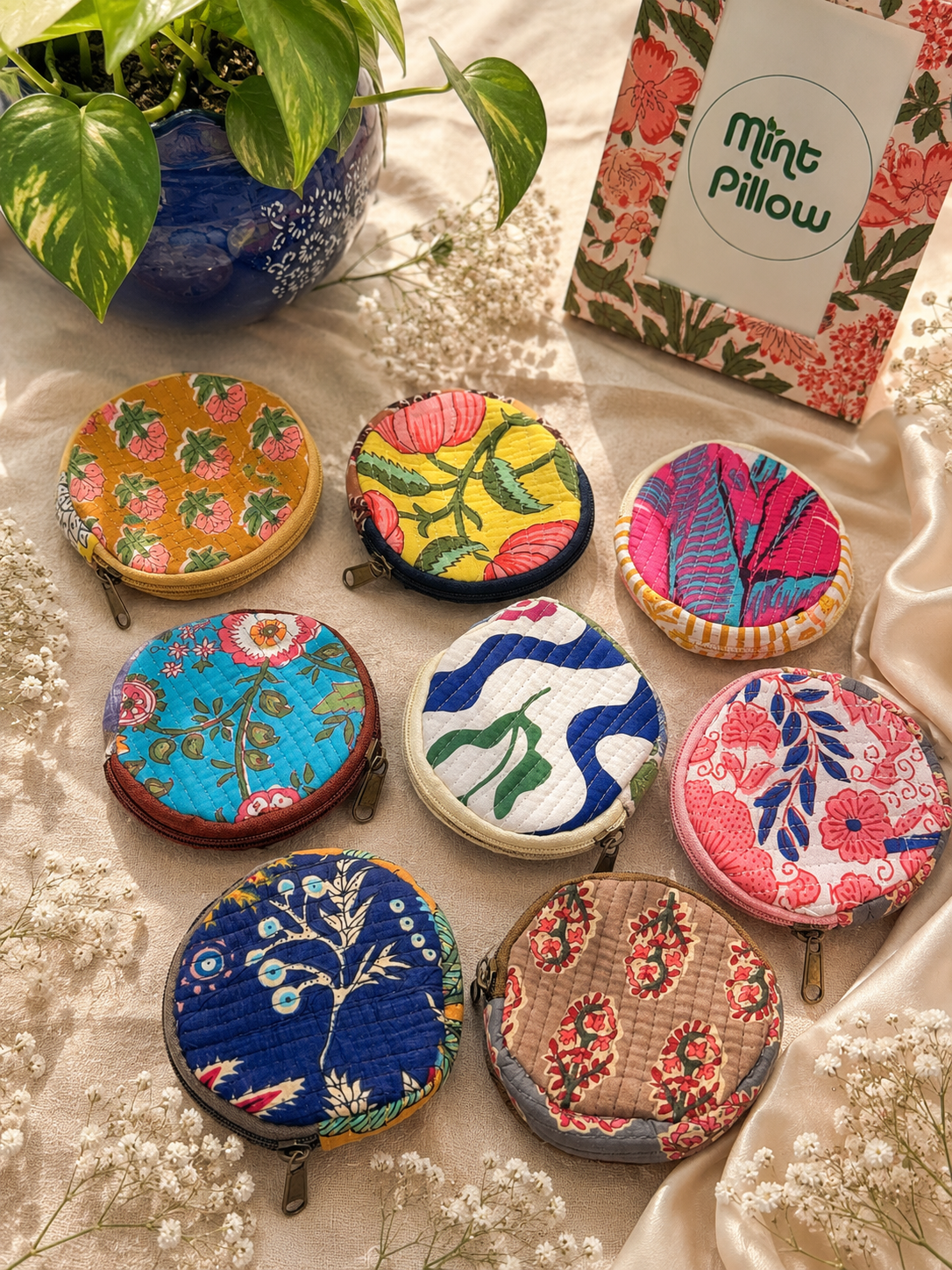 Coin pouches 5 Pieces