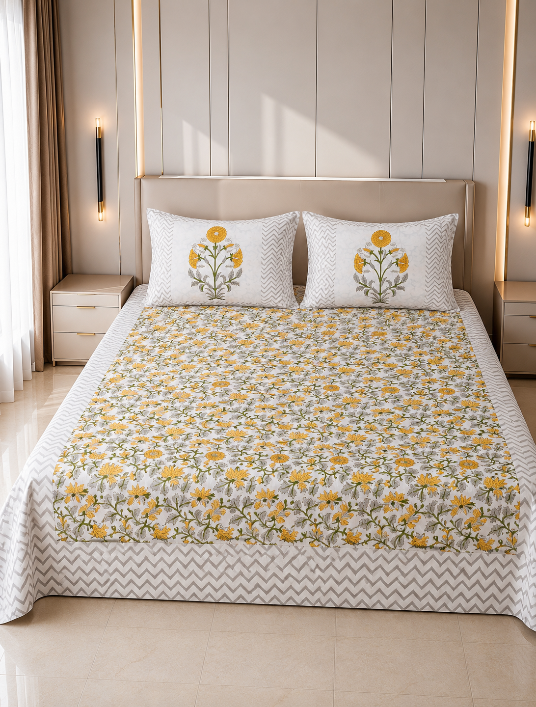 King/Queen Size Premium Bedsheet