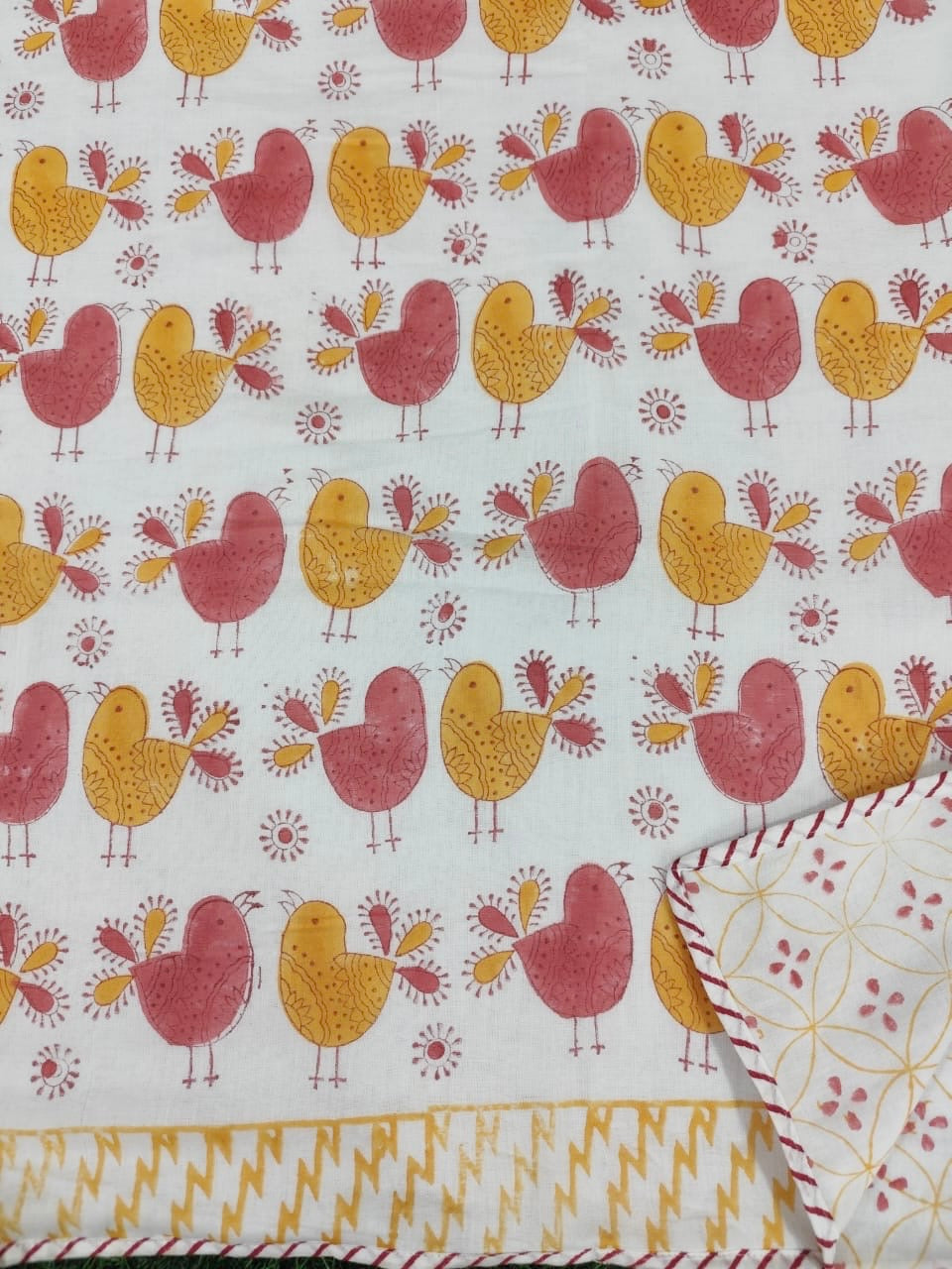 Handblock Reversible Baby Dohar