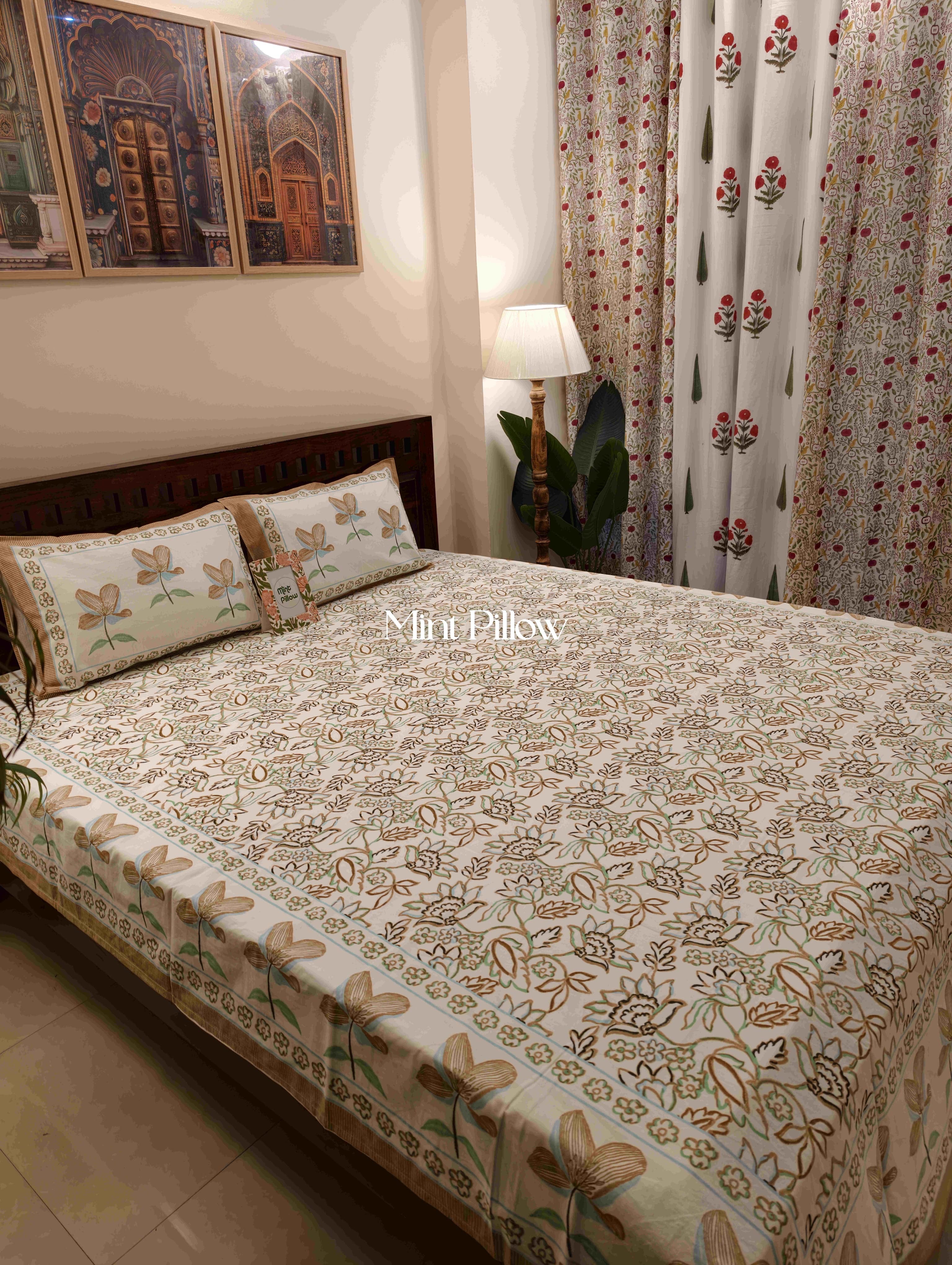 King/Queen Size Regular Bedsheet