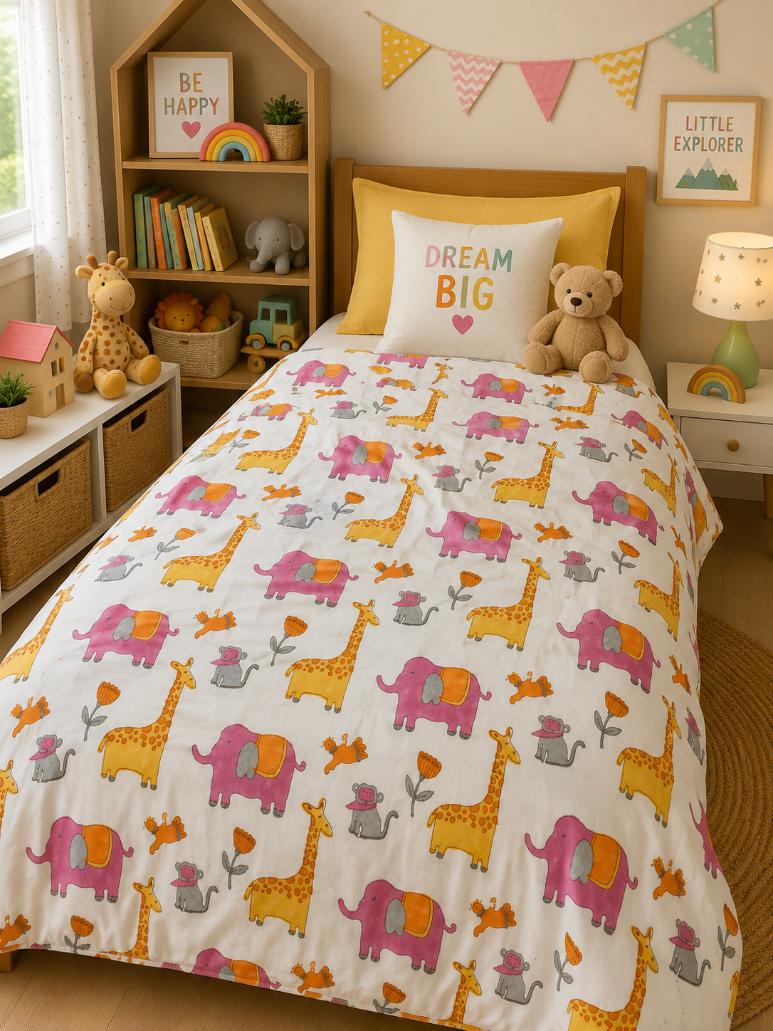 Handblock Reversible Baby Dohar
