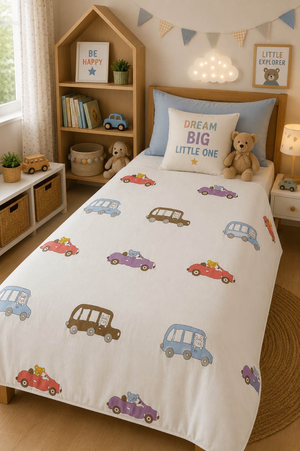 Handblock Reversible Baby Dohar