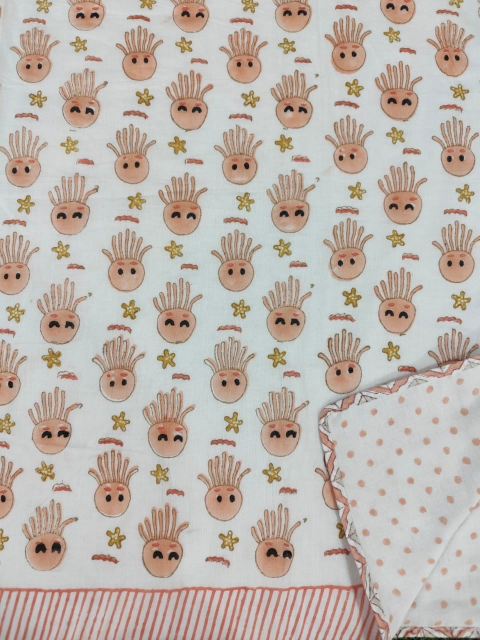 Handblock Reversible Baby Dohar