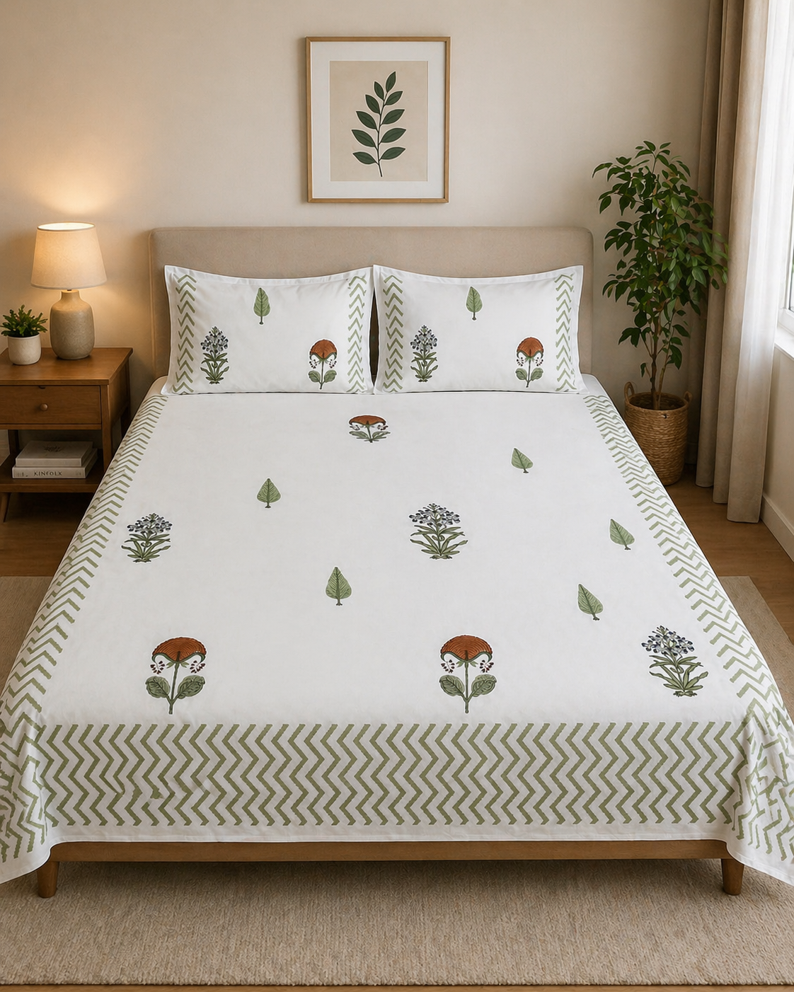 King/Queen Size Premium Bedsheet