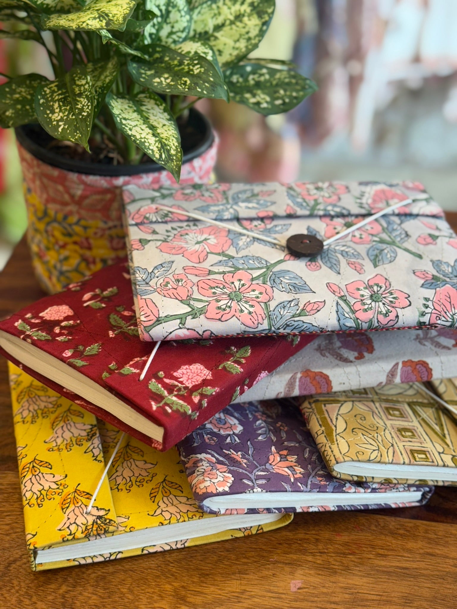 Handcrafted Block Print Diaries