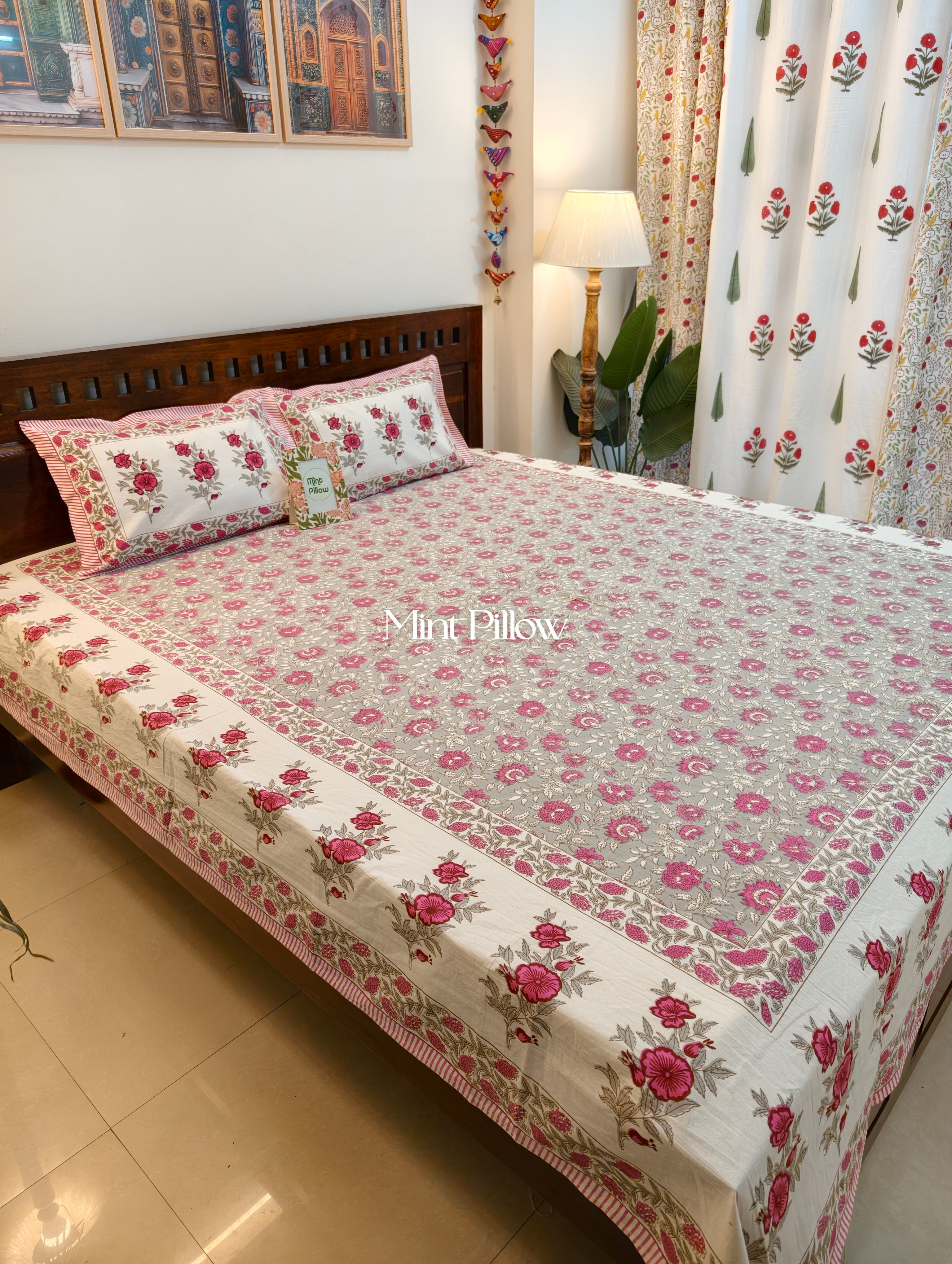 King/Queen Size Regular Bedsheet