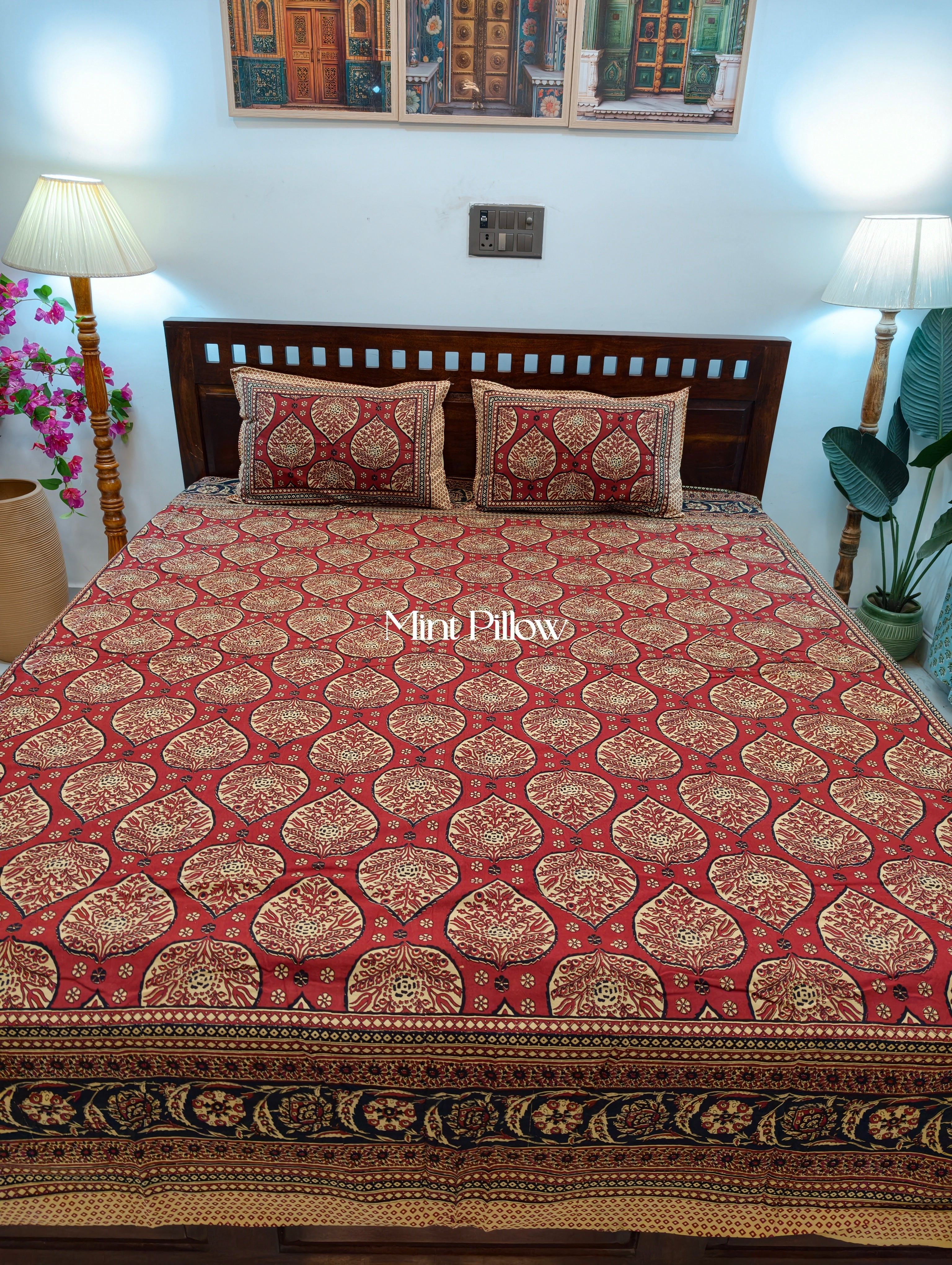 King/Queen Size Regular Bedsheet
