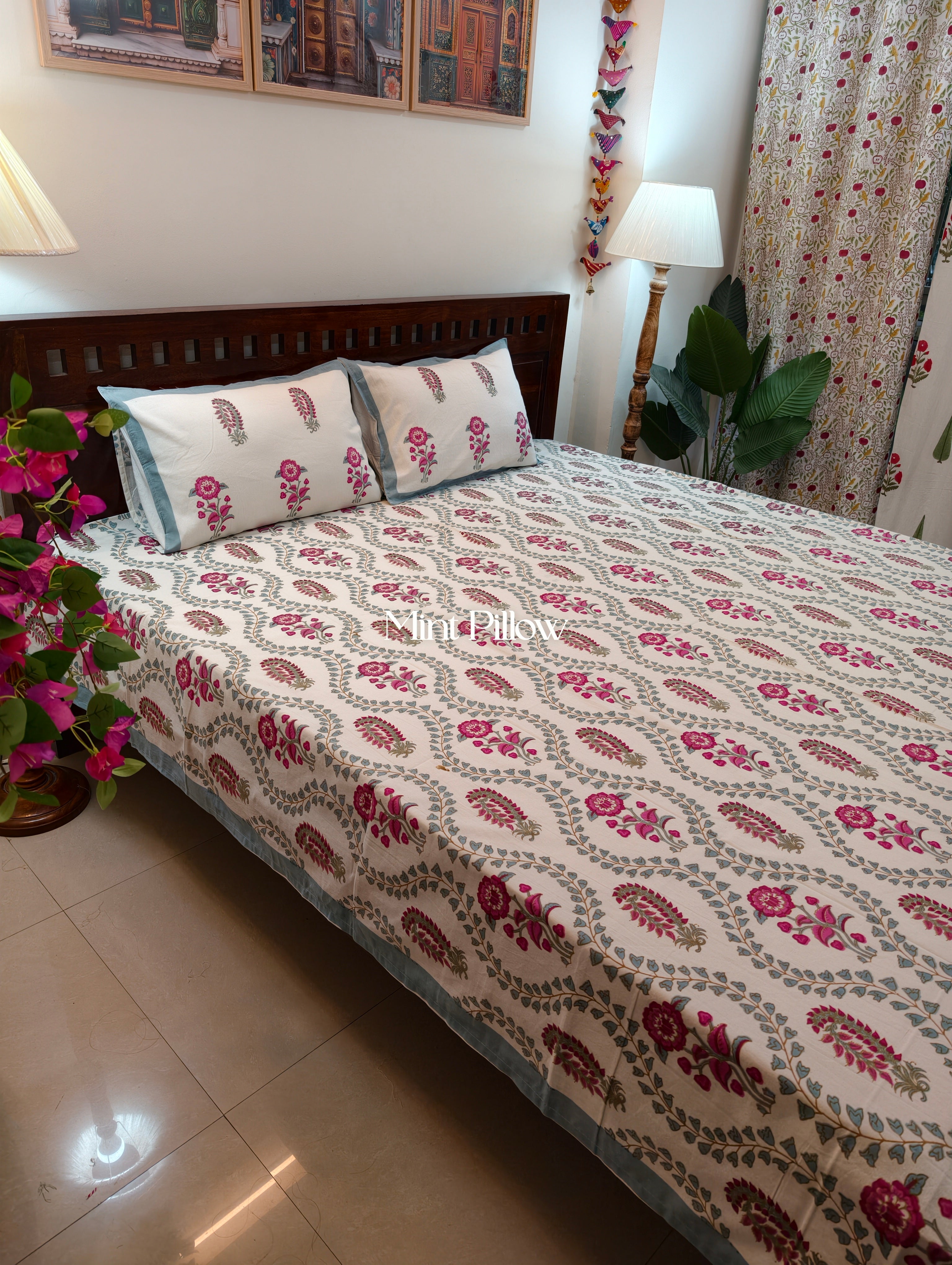 King/Queen Size Regular Bedsheet