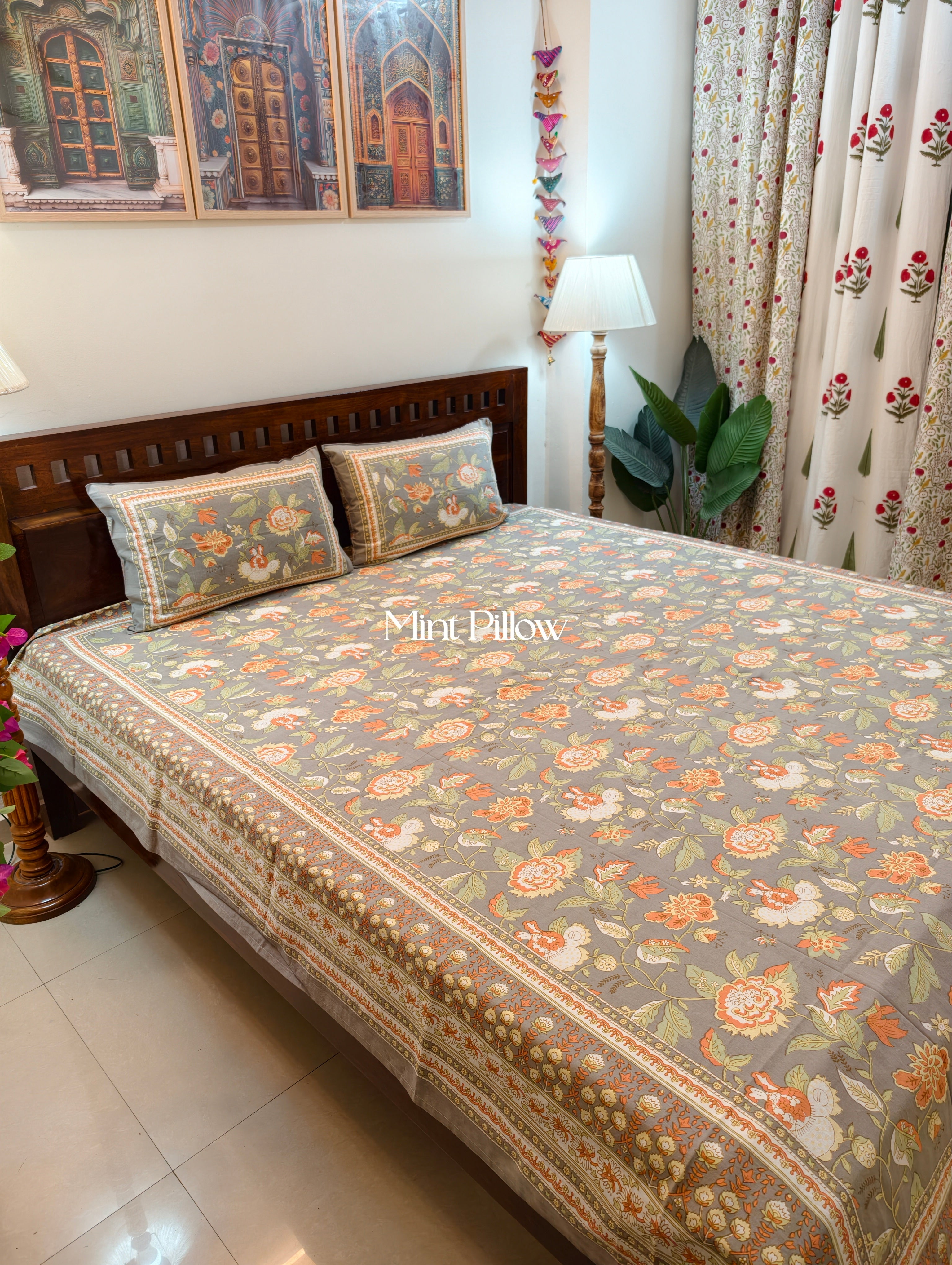 King/Queen Size Regular Bedsheet