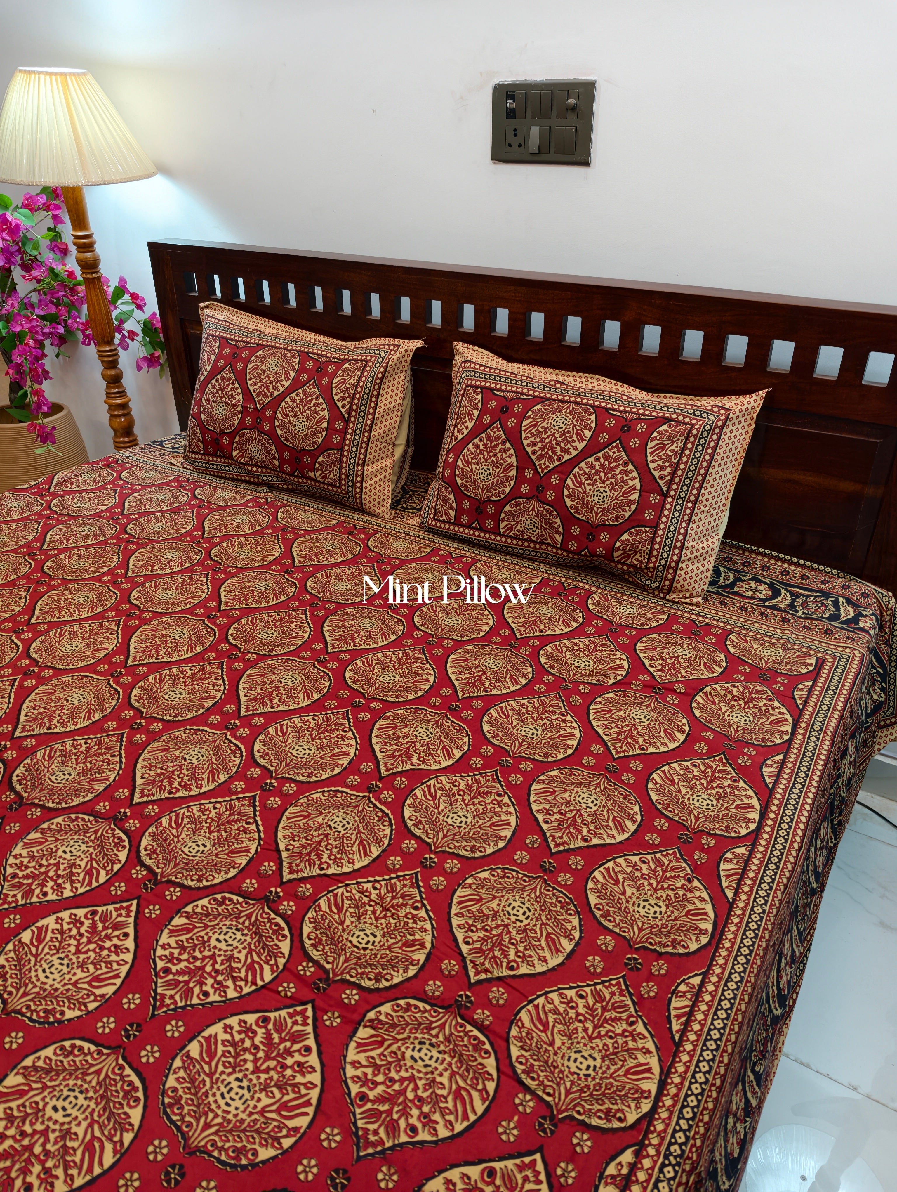 King/Queen Size Regular Bedsheet