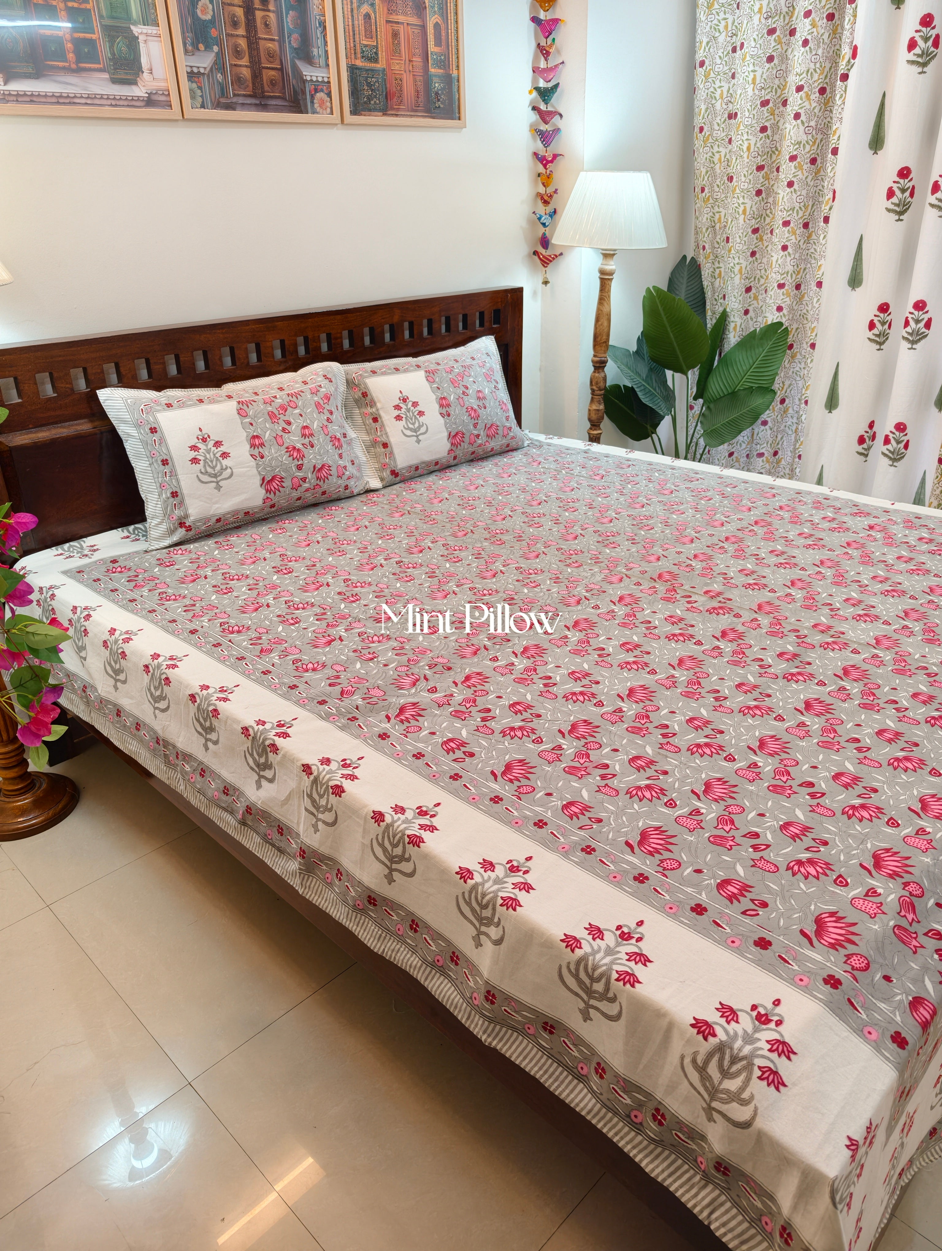 King/Queen Size Regular Bedsheet