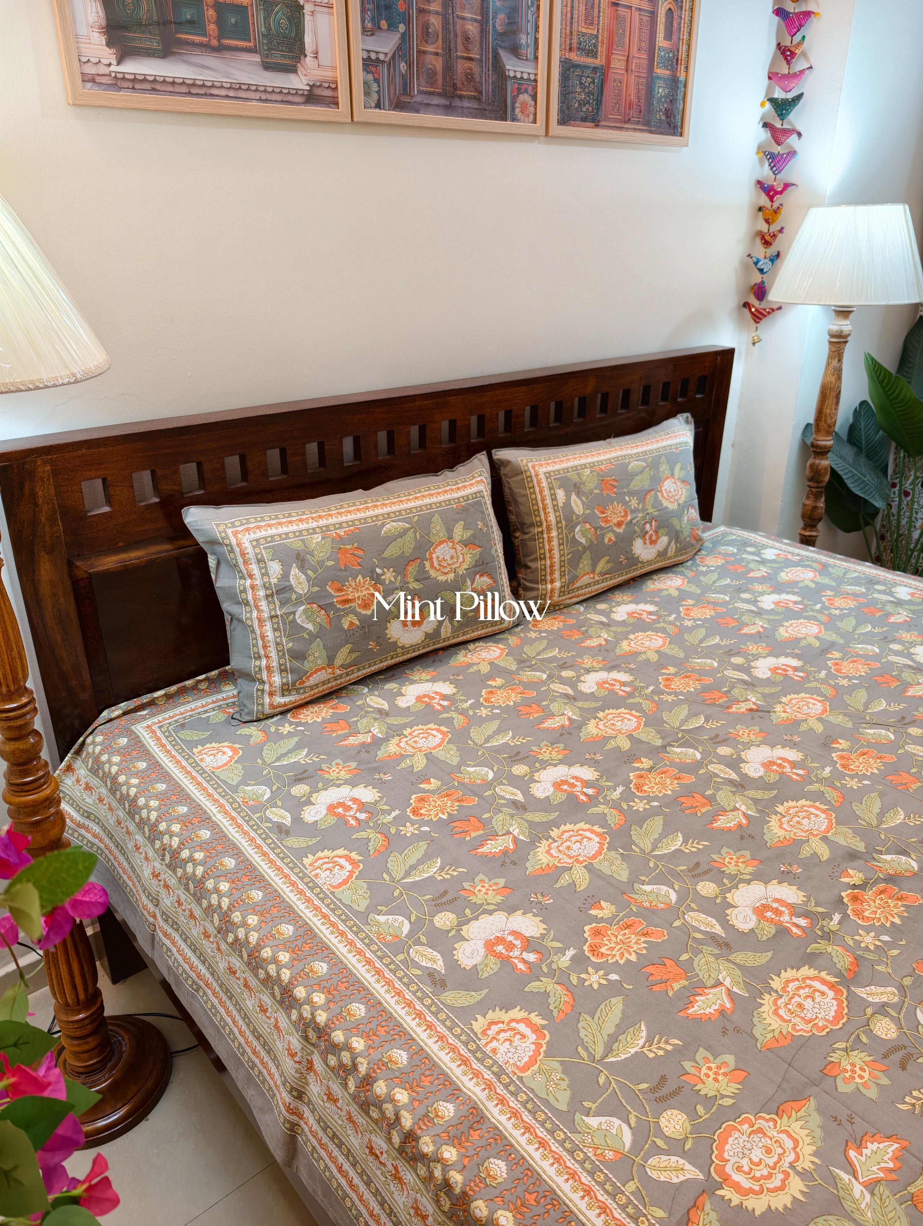 King/Queen Size Regular Bedsheet