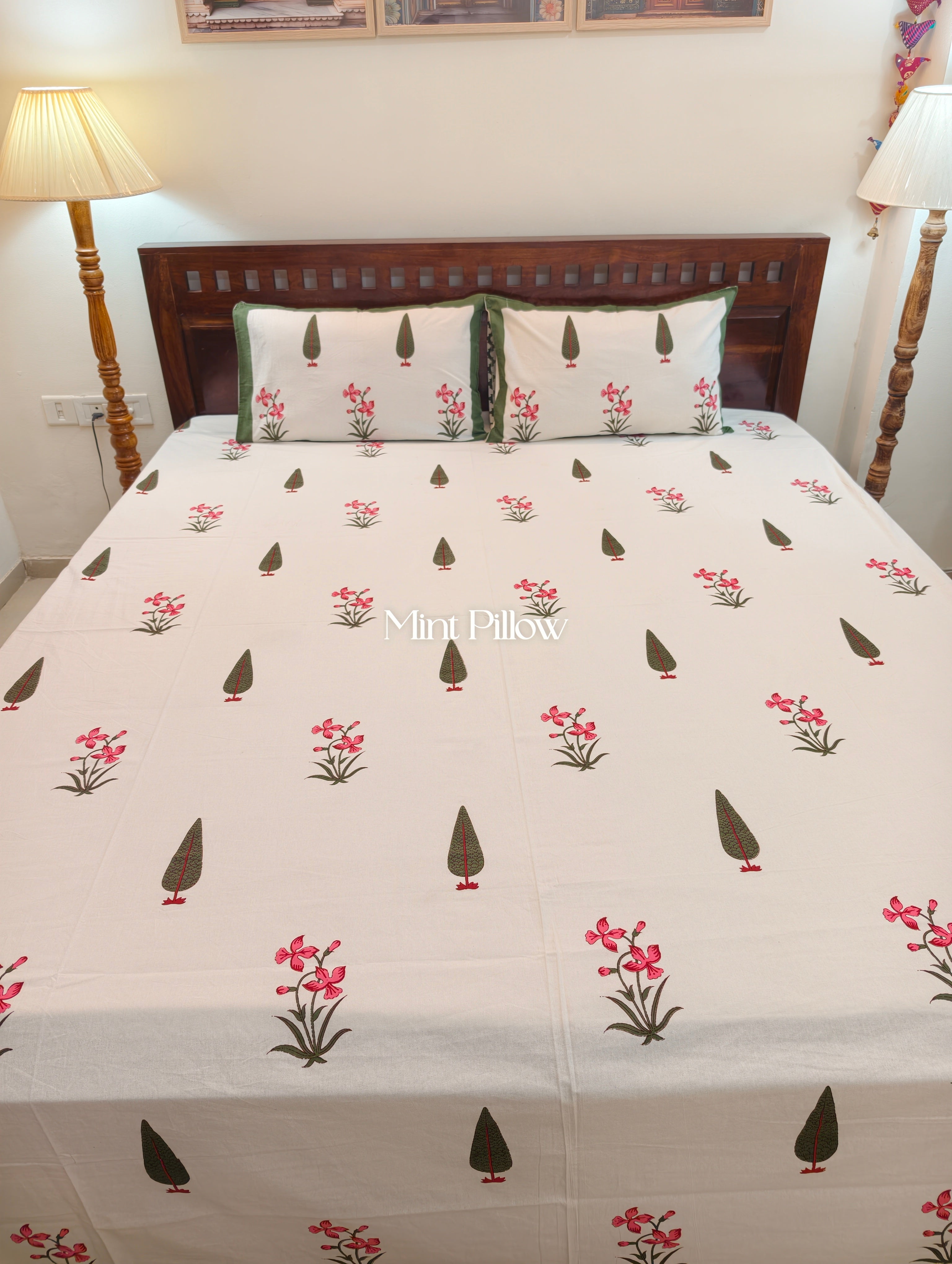 King/Queen Size Regular Bedsheet