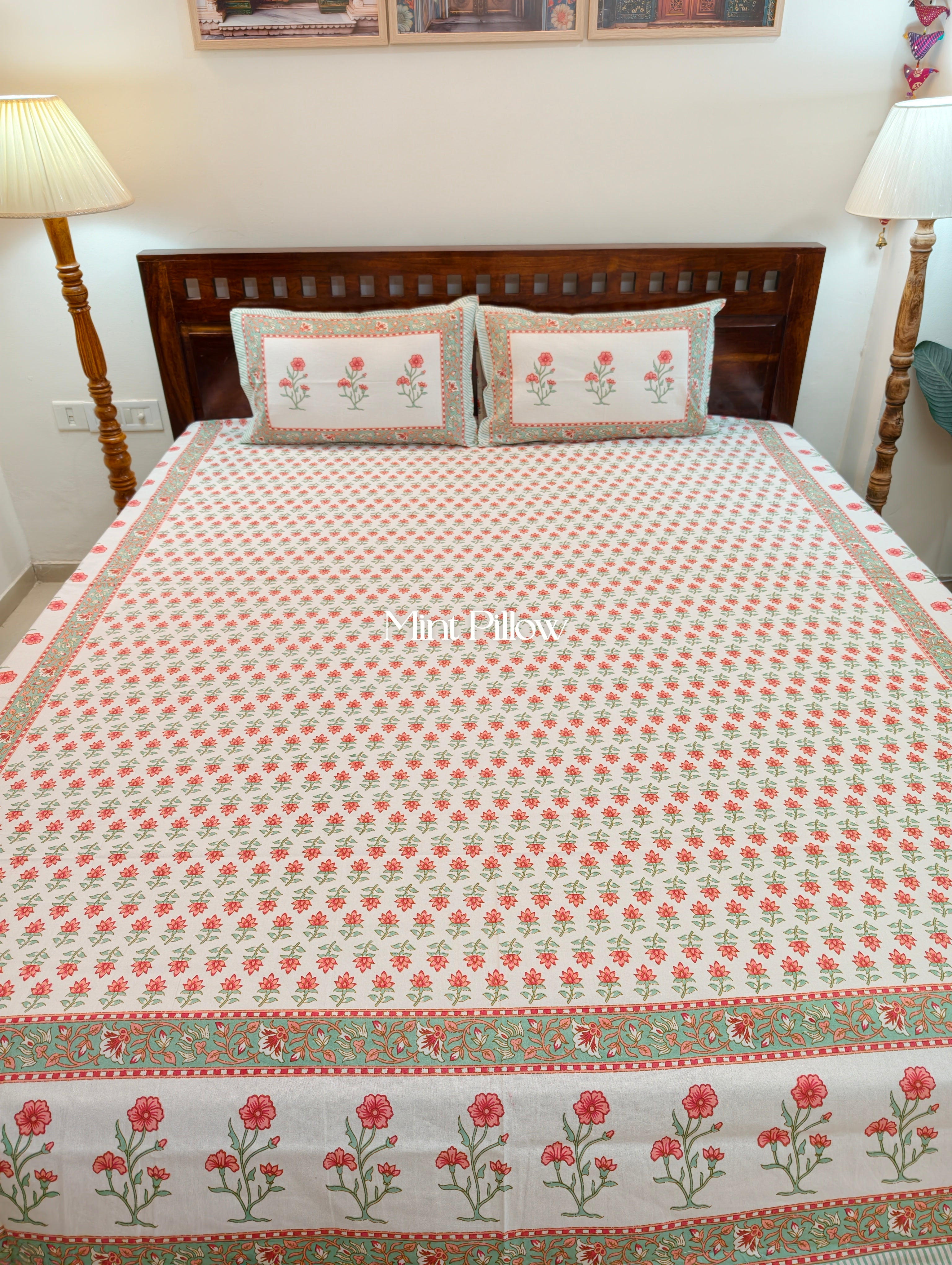 King/Queen Size Regular Bedsheet