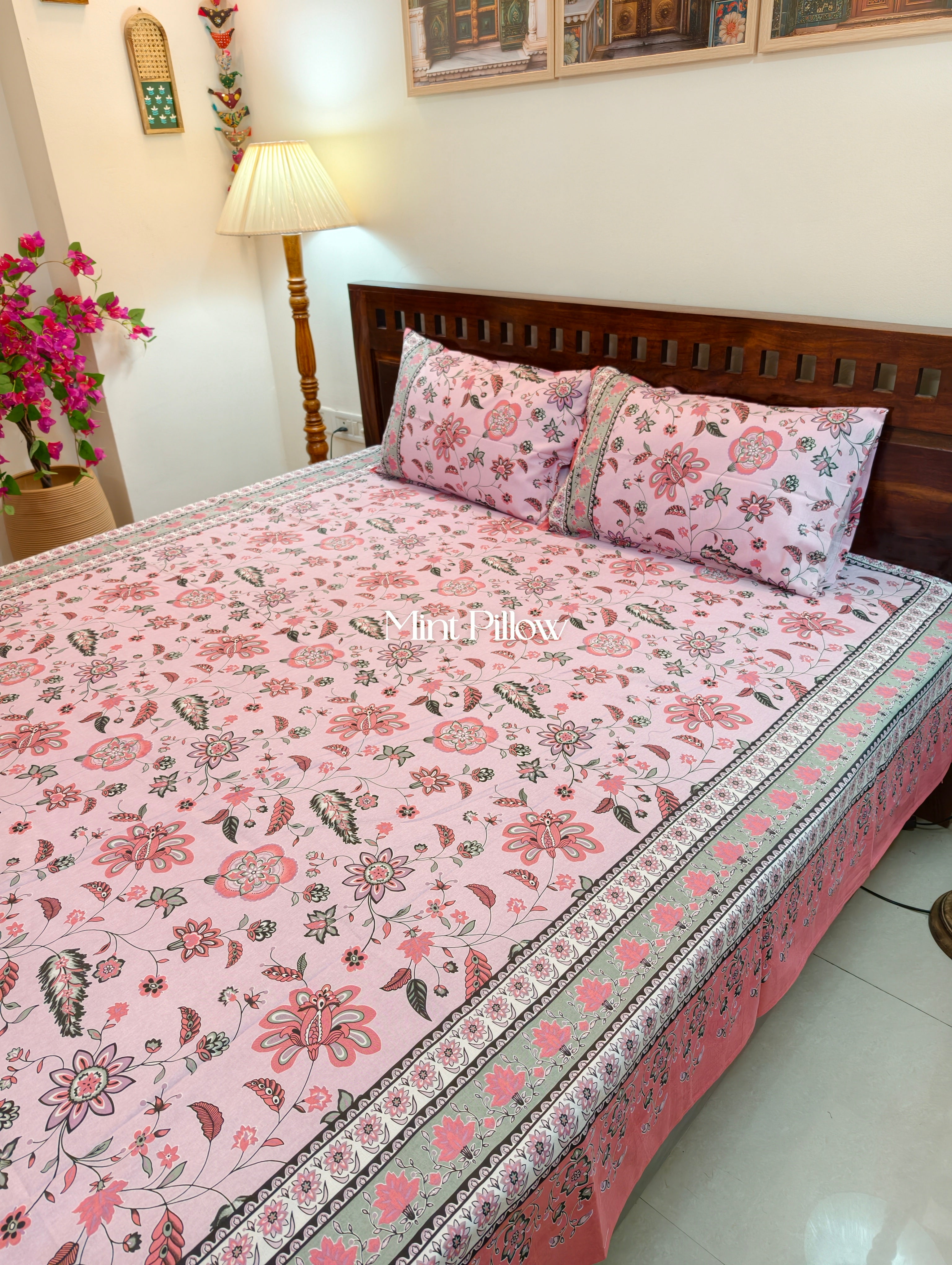 King/Queen Size Regular Bedsheet