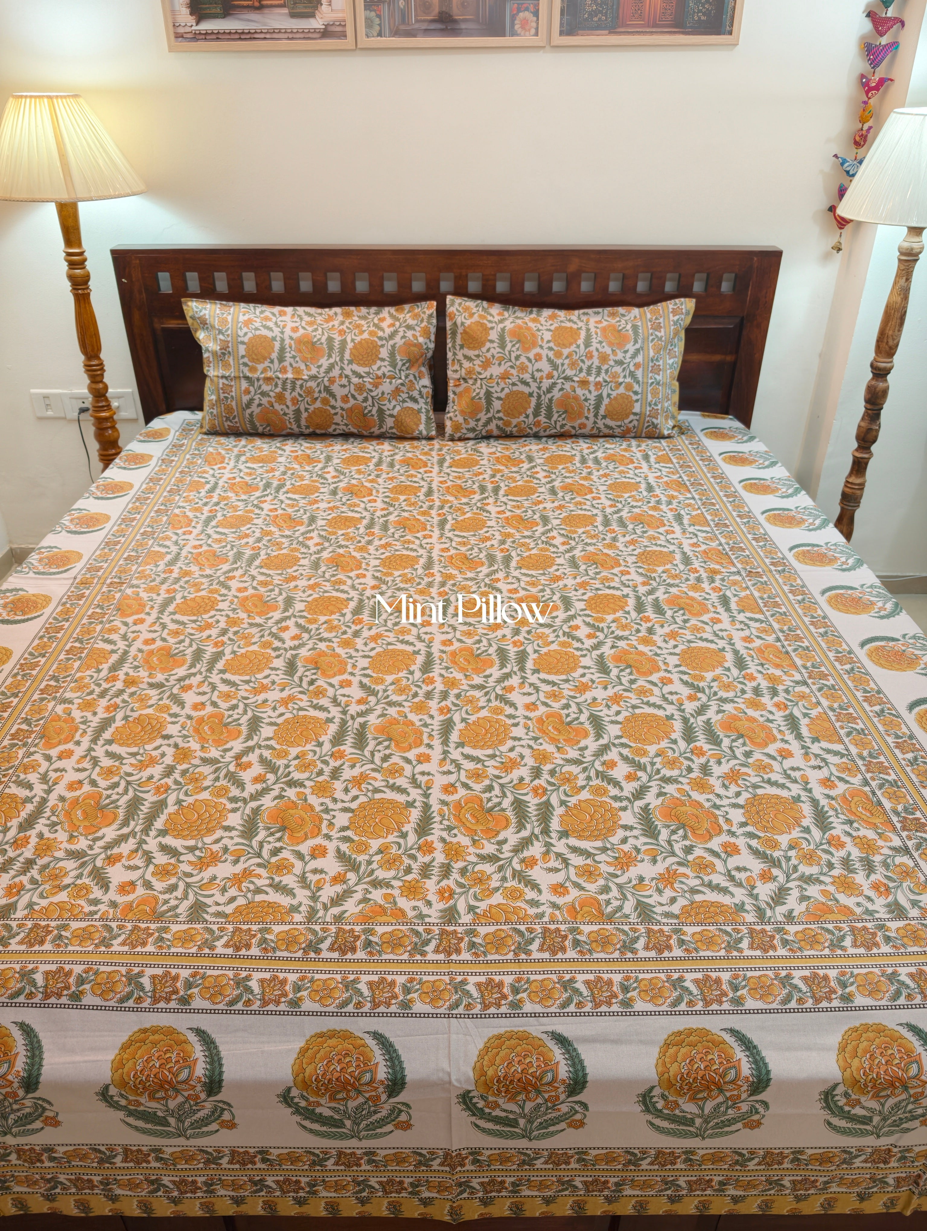 King/Queen Size Regular Bedsheet