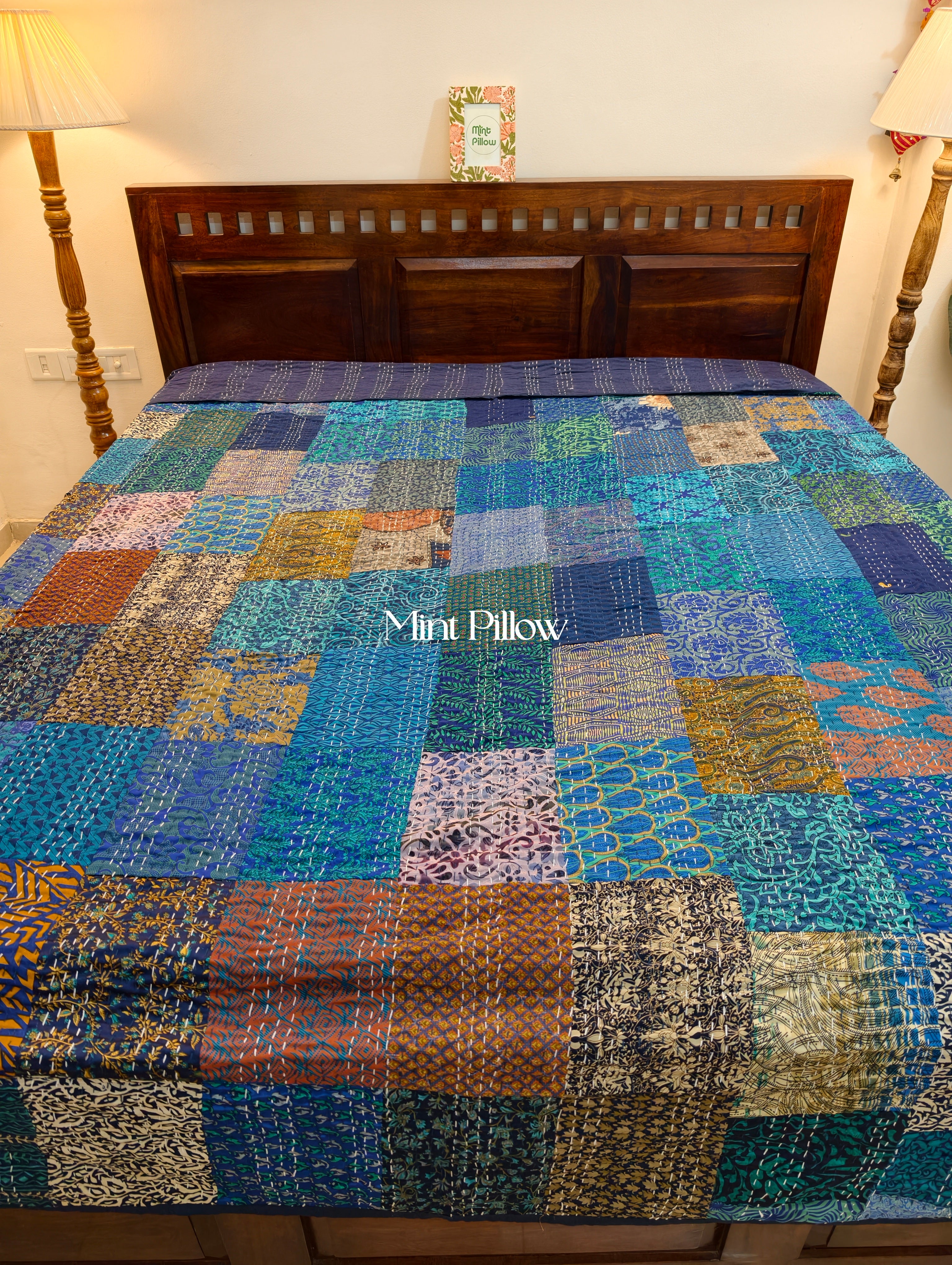 Kantha Bedcover 108 x108
