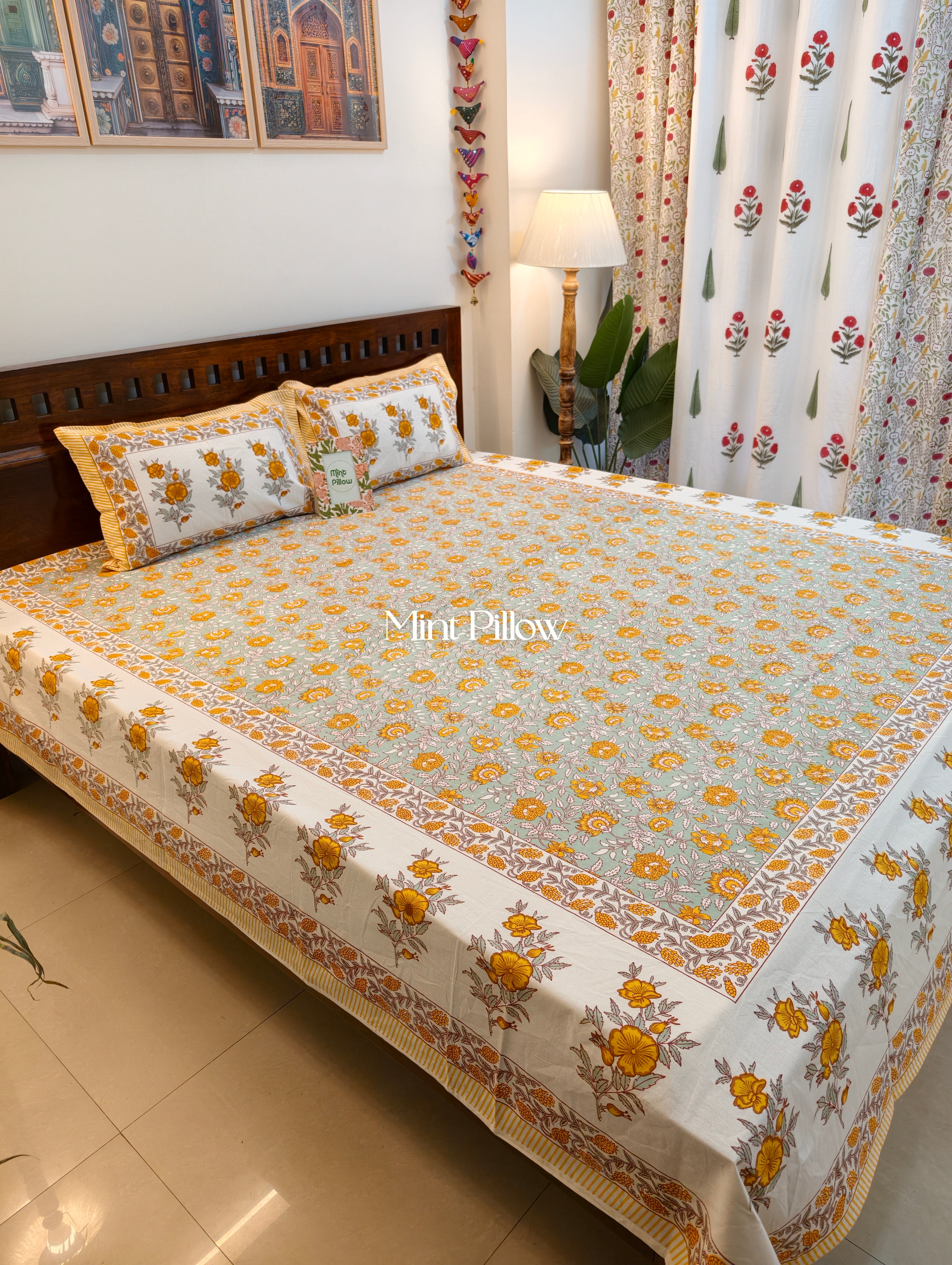 King/Queen Size Regular Bedsheet