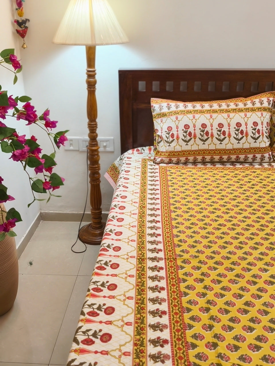 King/Queen Size Regular Bedsheet