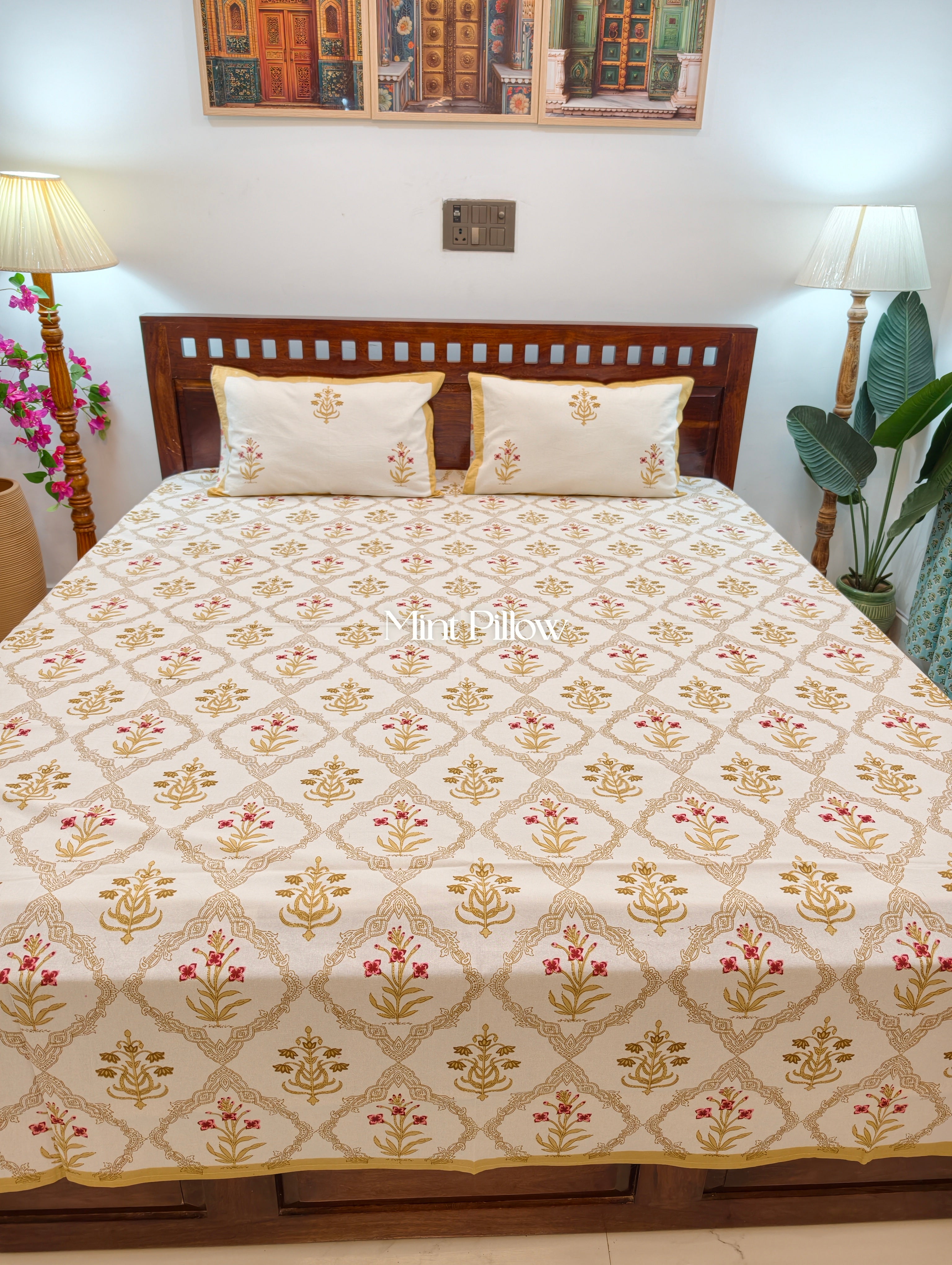 King/Queen Size Regular Bedsheet