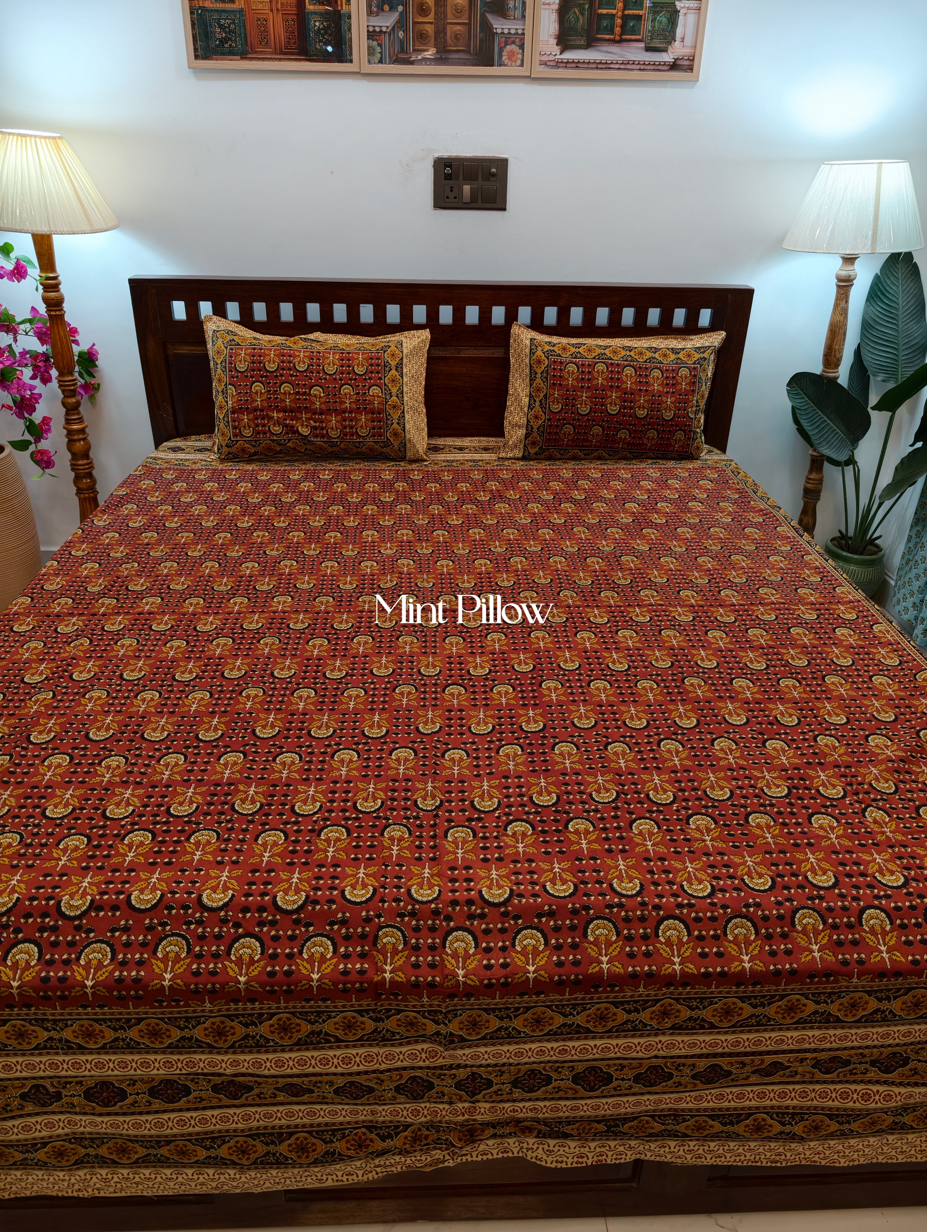 King/Queen Size Regular Bedsheet