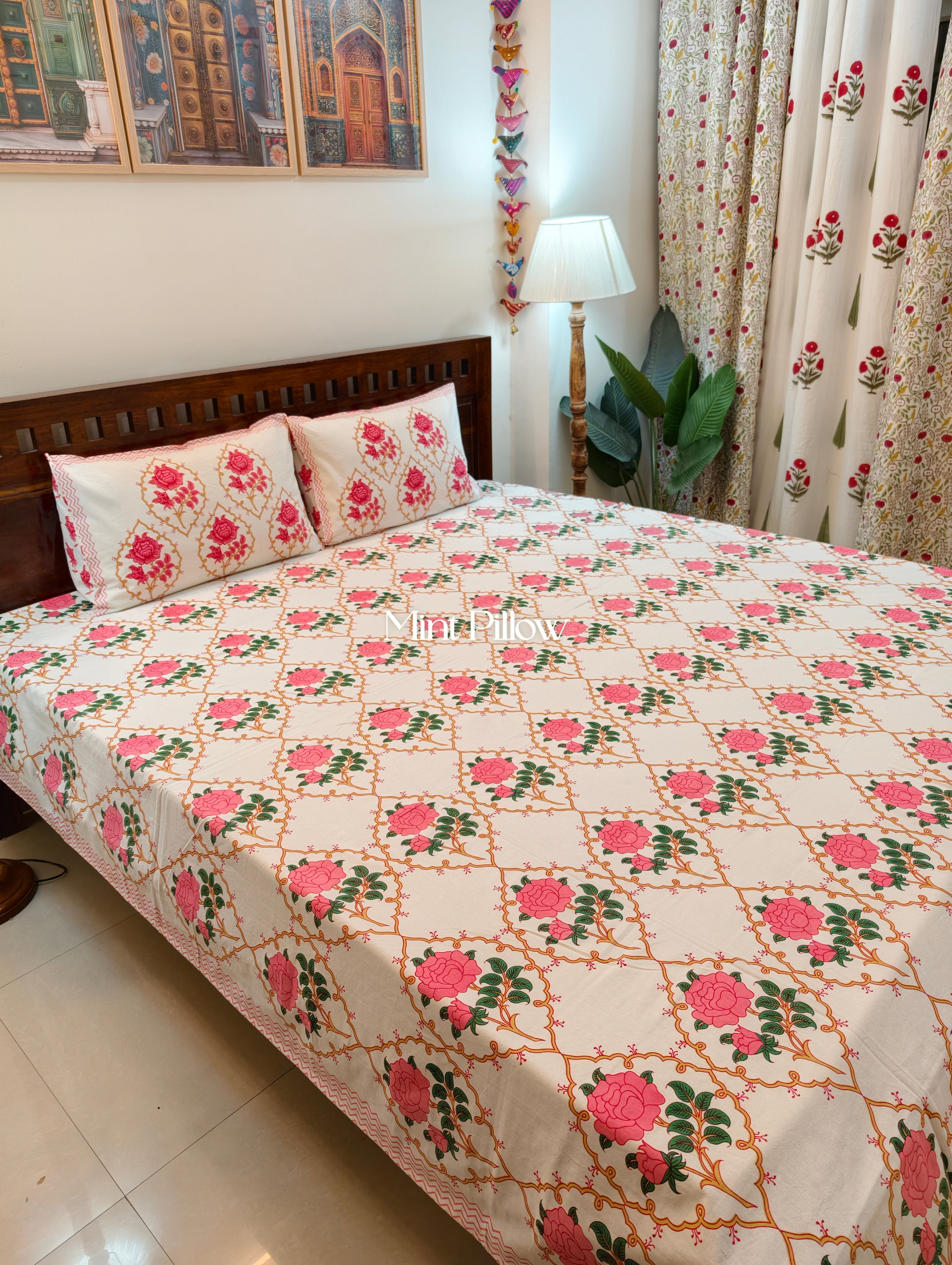 King/Queen Size Regular Bedsheet